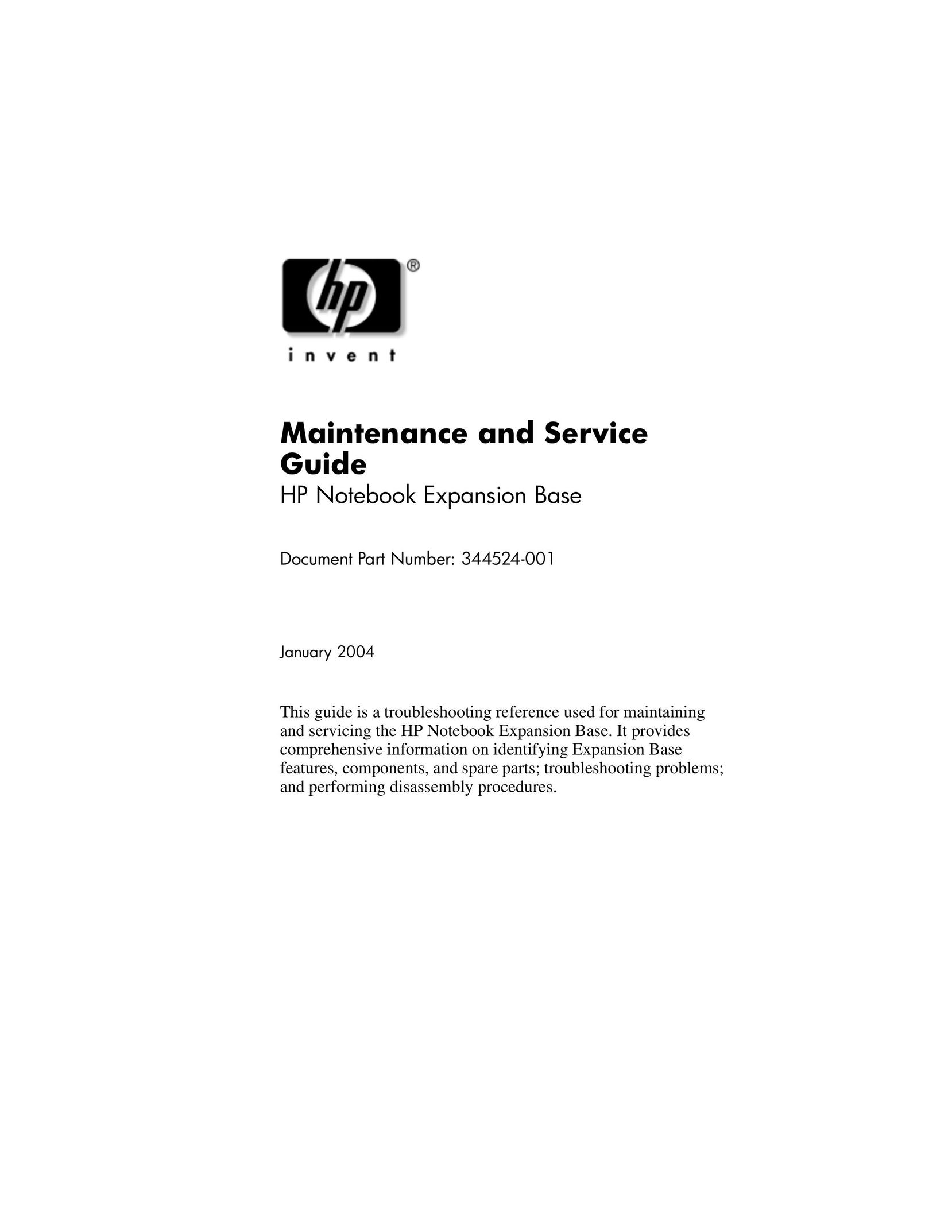 HP (Hewlett-Packard) 344524-001 Tablet Accessory User Manual