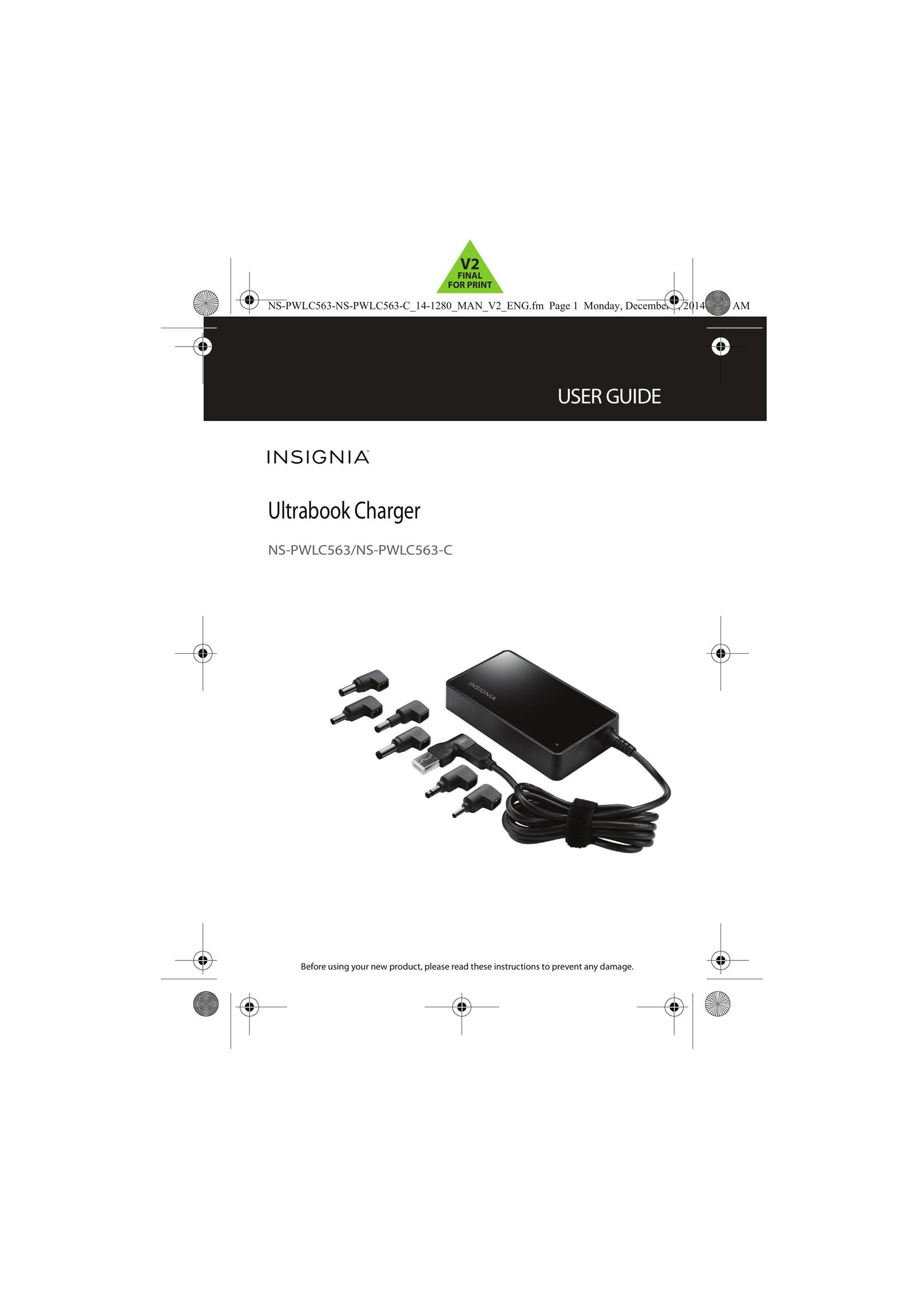 Insignia NS-PWLC563 Tablet Accessory User Manual