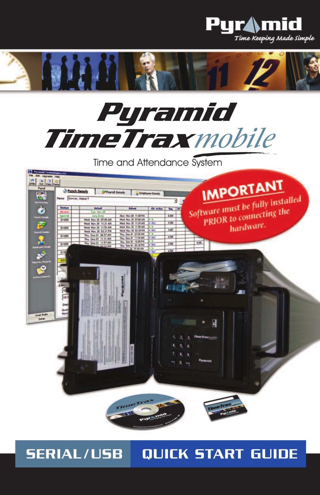 Pyramid Technologies Mobile Time Clock User Manual