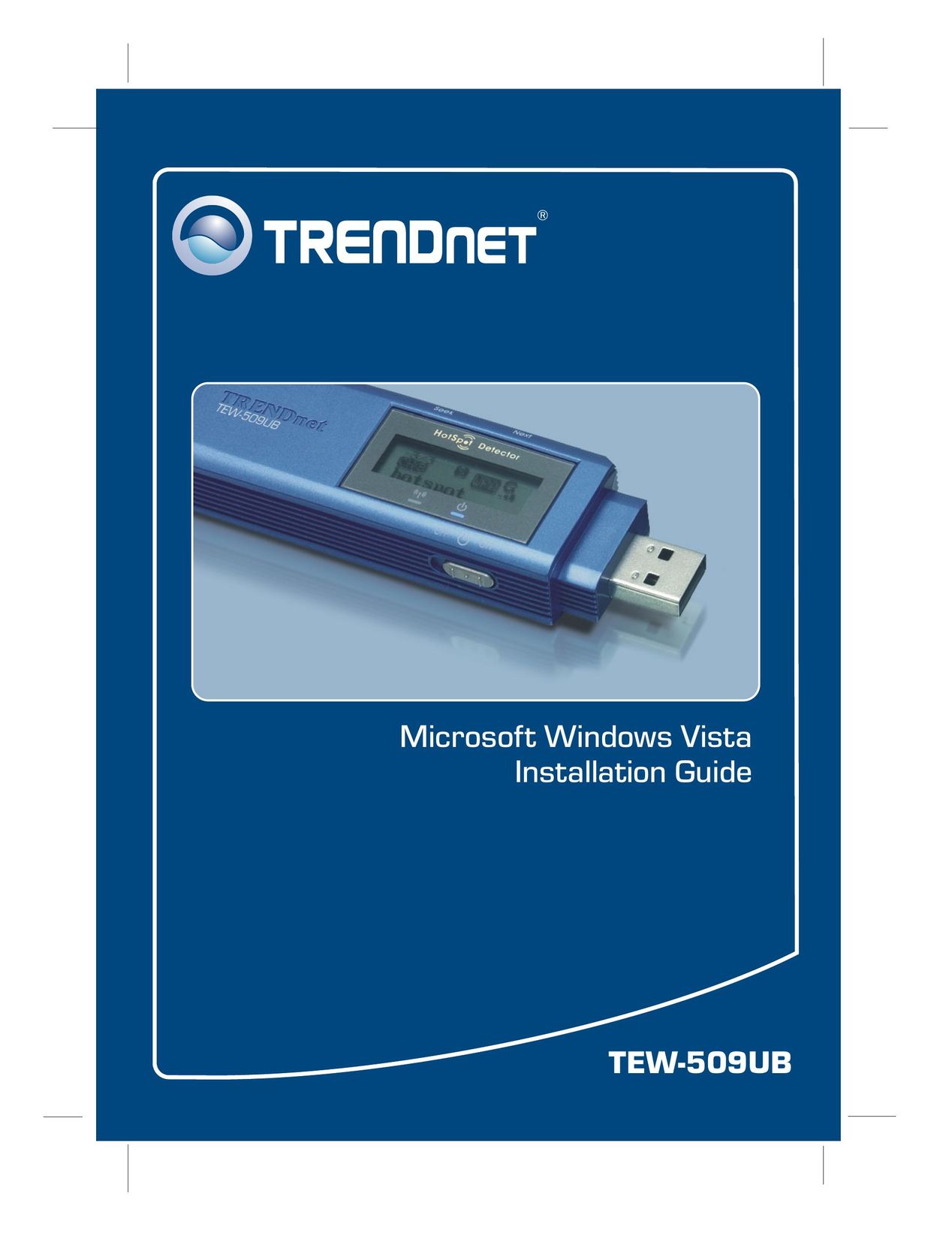 TRENDnet TEW-509UB Time Clock User Manual