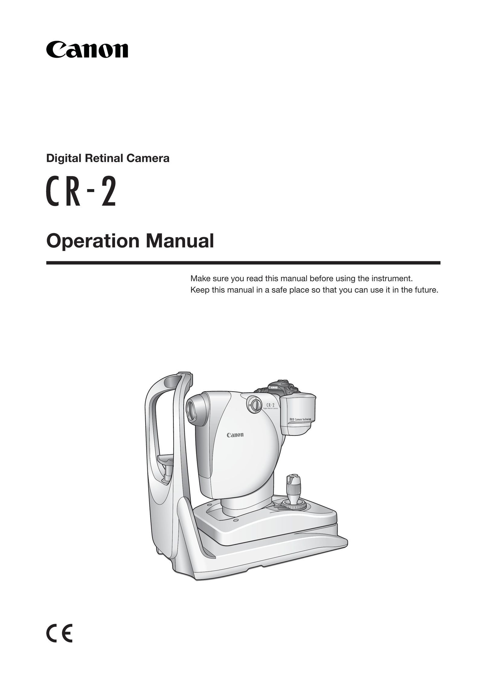 Canon CR-2 Webcam User Manual