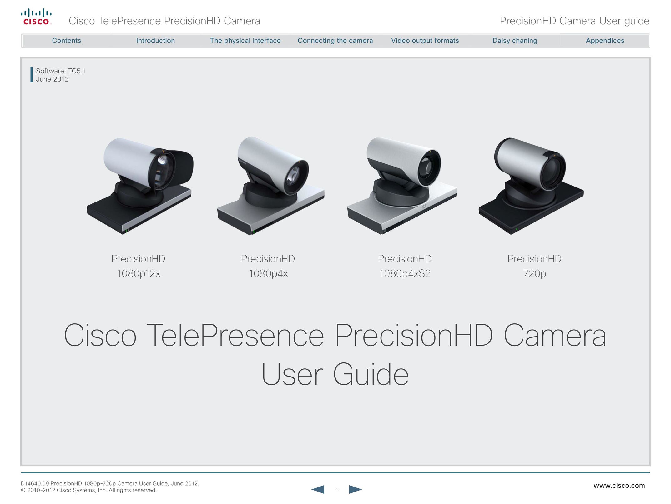 Cisco Systems 1080P4X Webcam User Manual