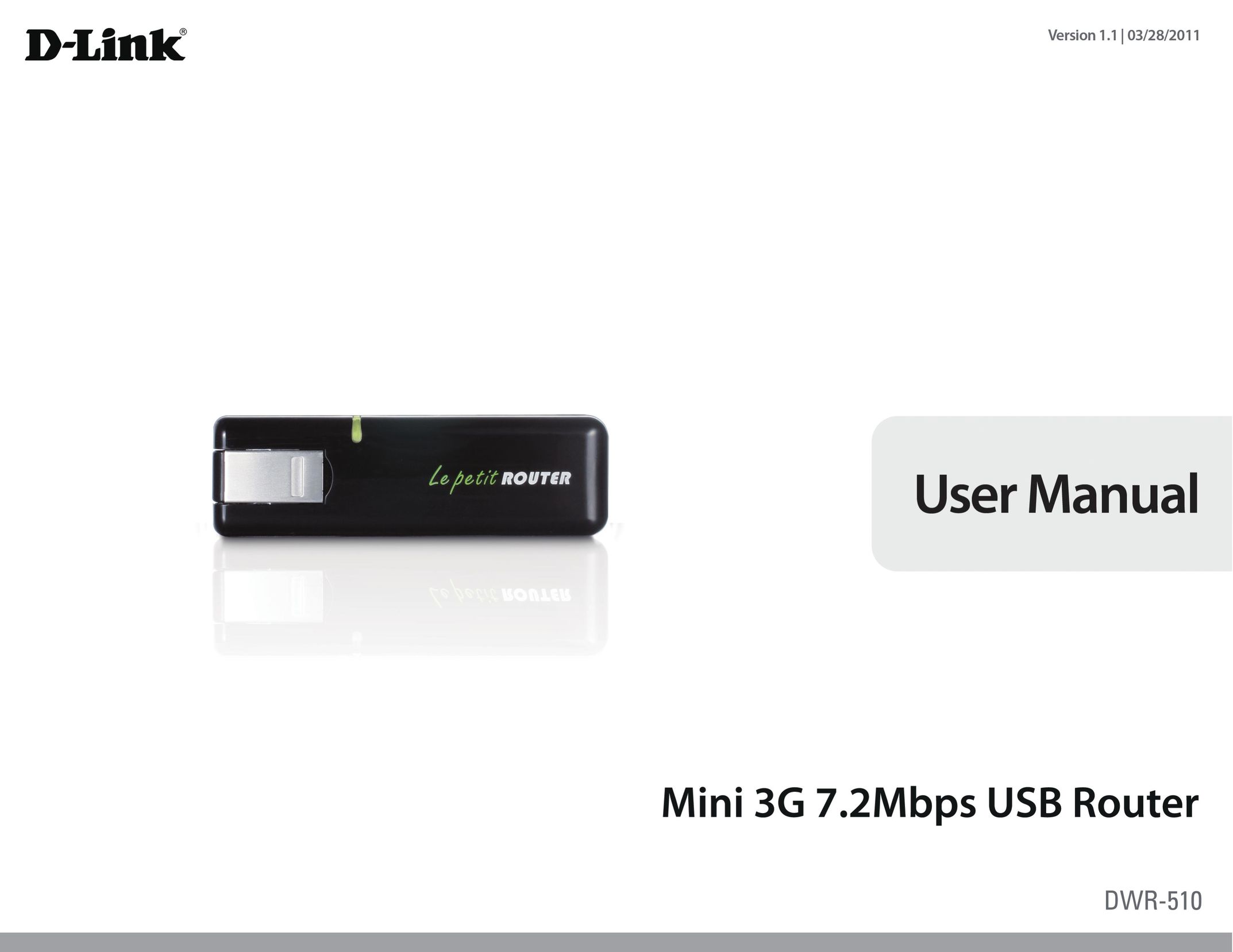 D-Link DWR-510 Webcam User Manual