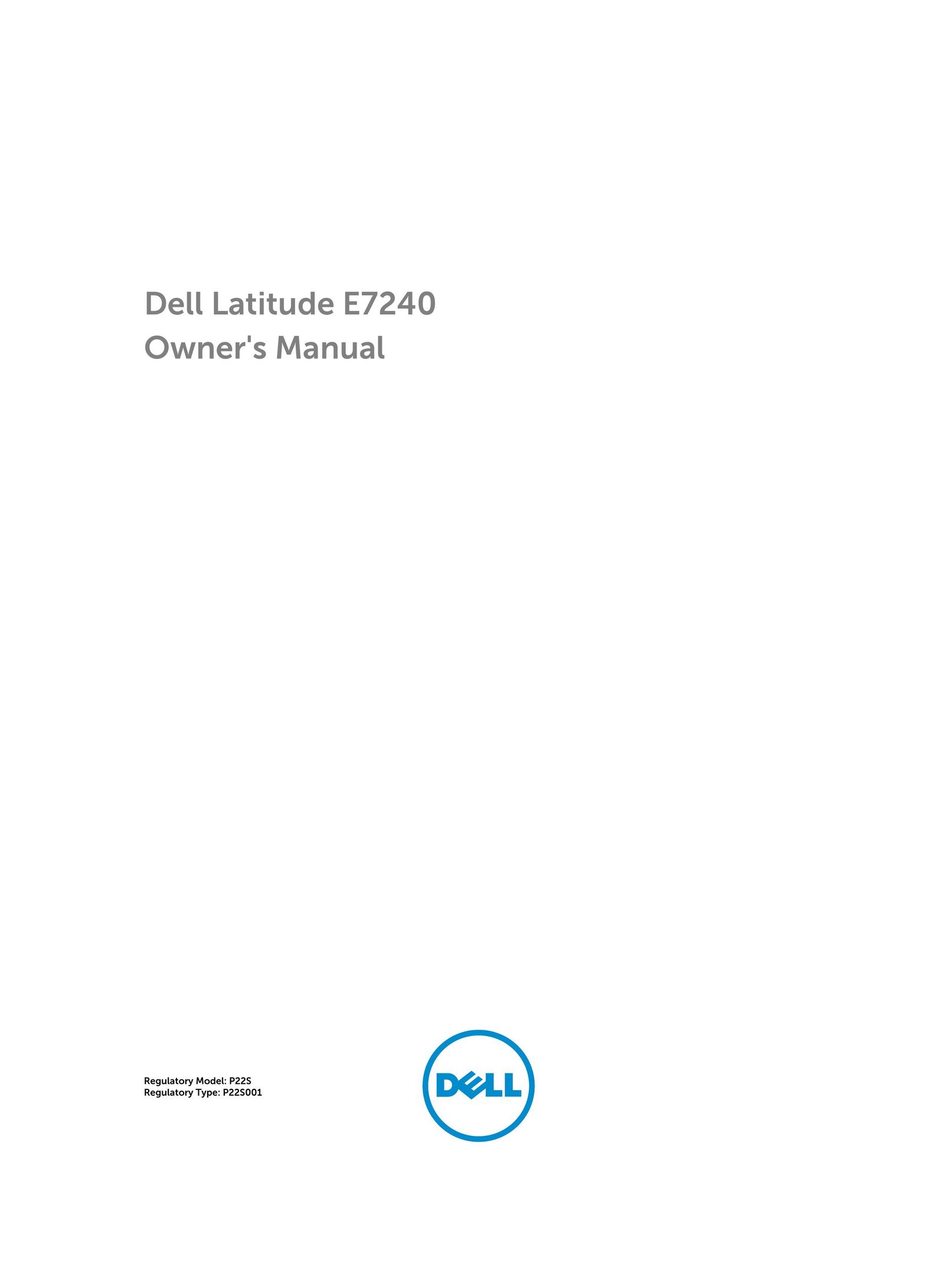 Dell E7240 Webcam User Manual