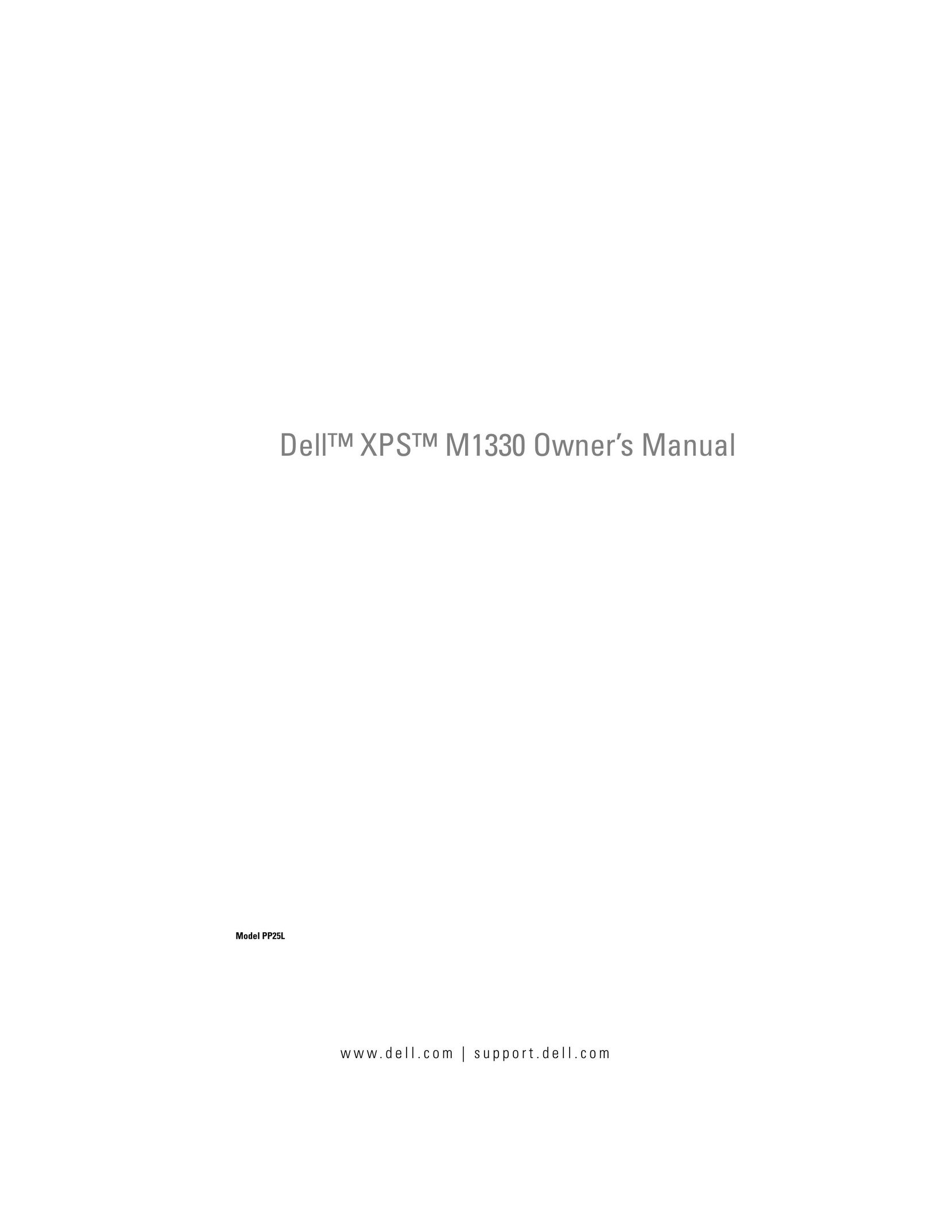 Dell M1330 Webcam User Manual