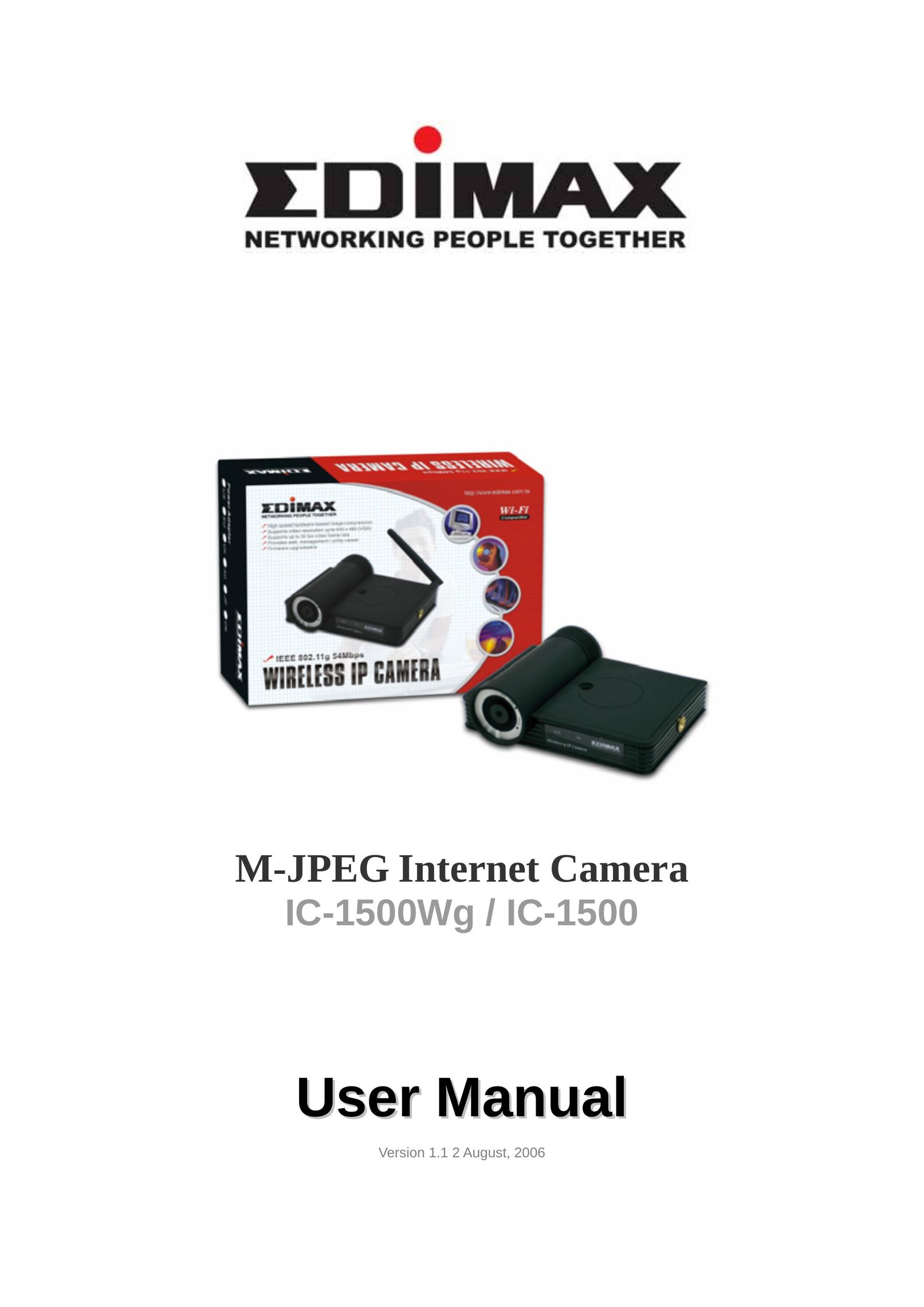 Edimax Technology IC-1500 Webcam User Manual