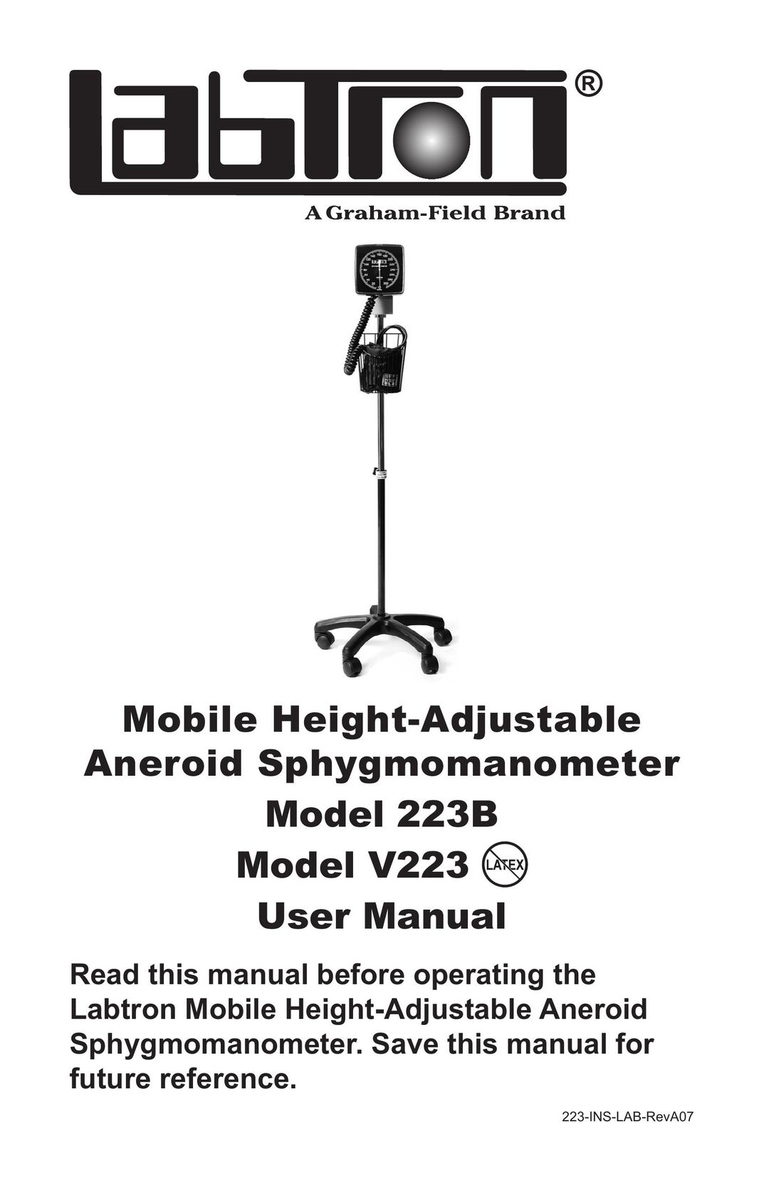 Graham Field 223B Webcam User Manual