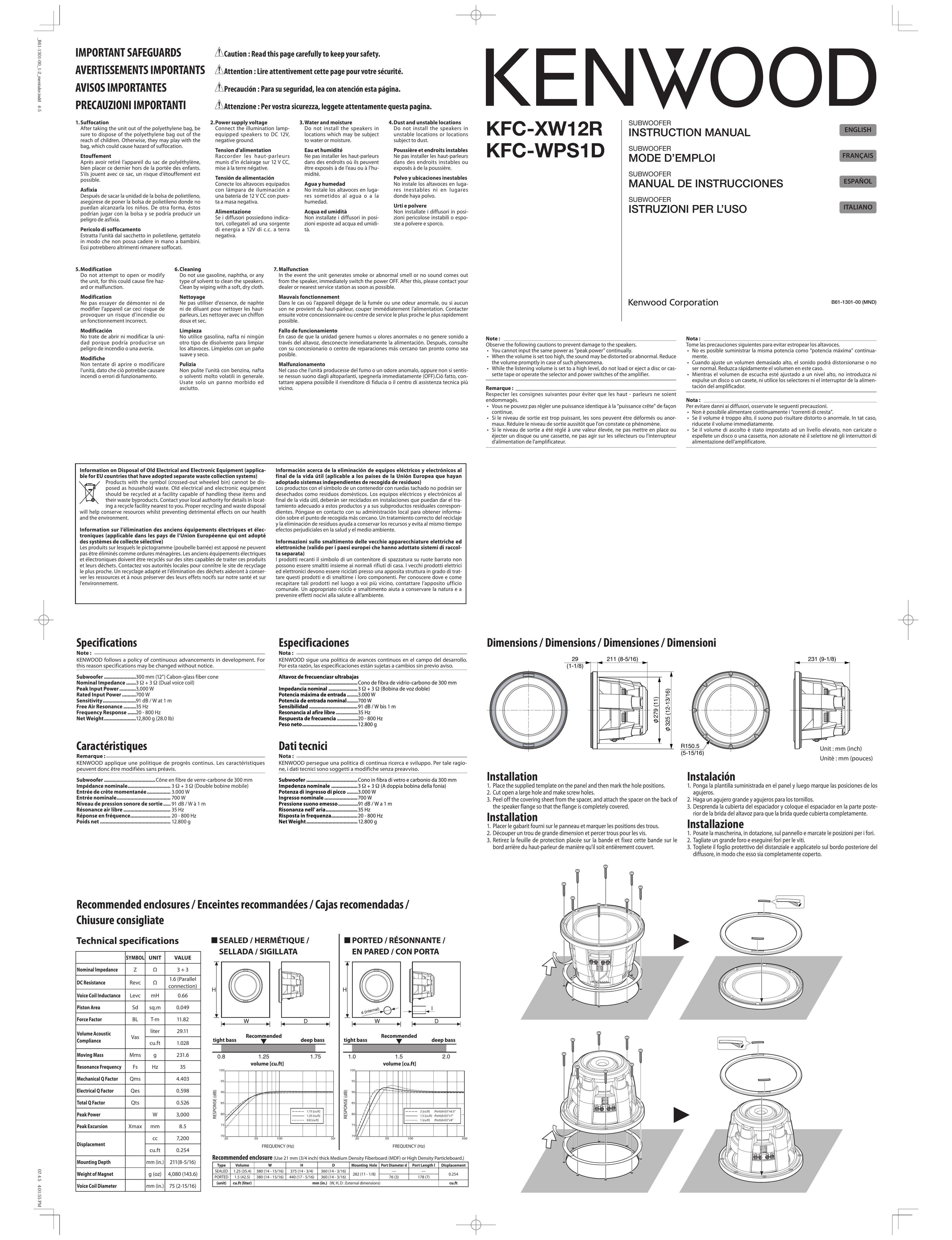 Kenwood B61-1301-00 Webcam User Manual