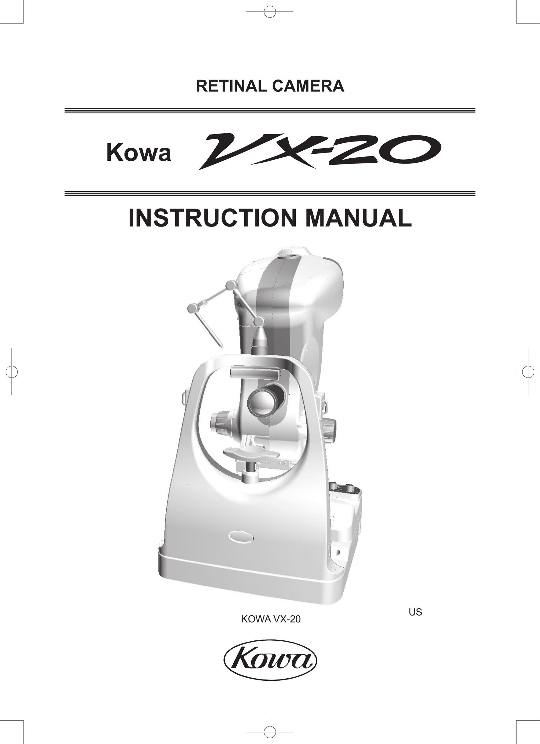 Kowa KOWA VX-20 Webcam User Manual