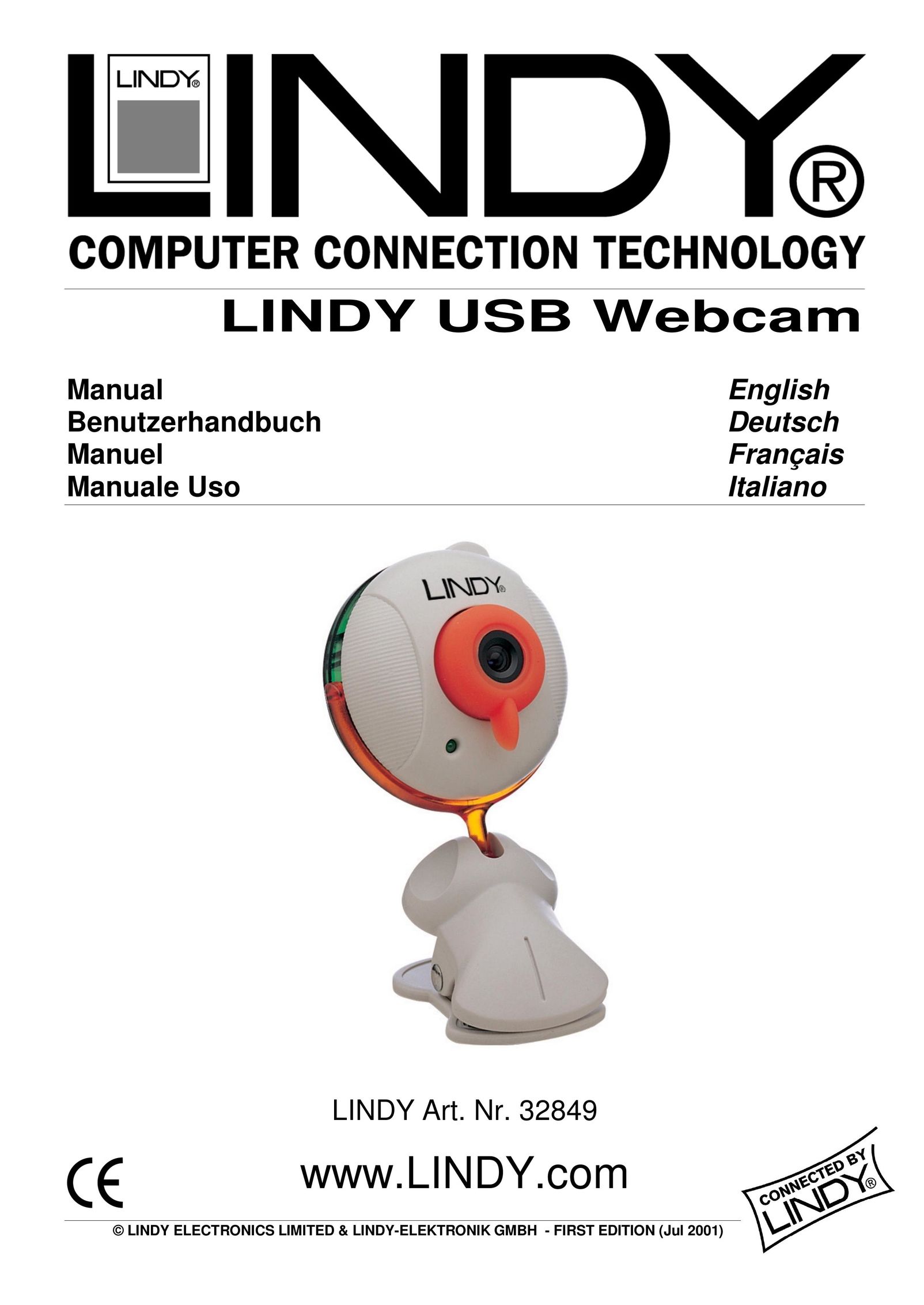 Lindy 32849 Webcam User Manual