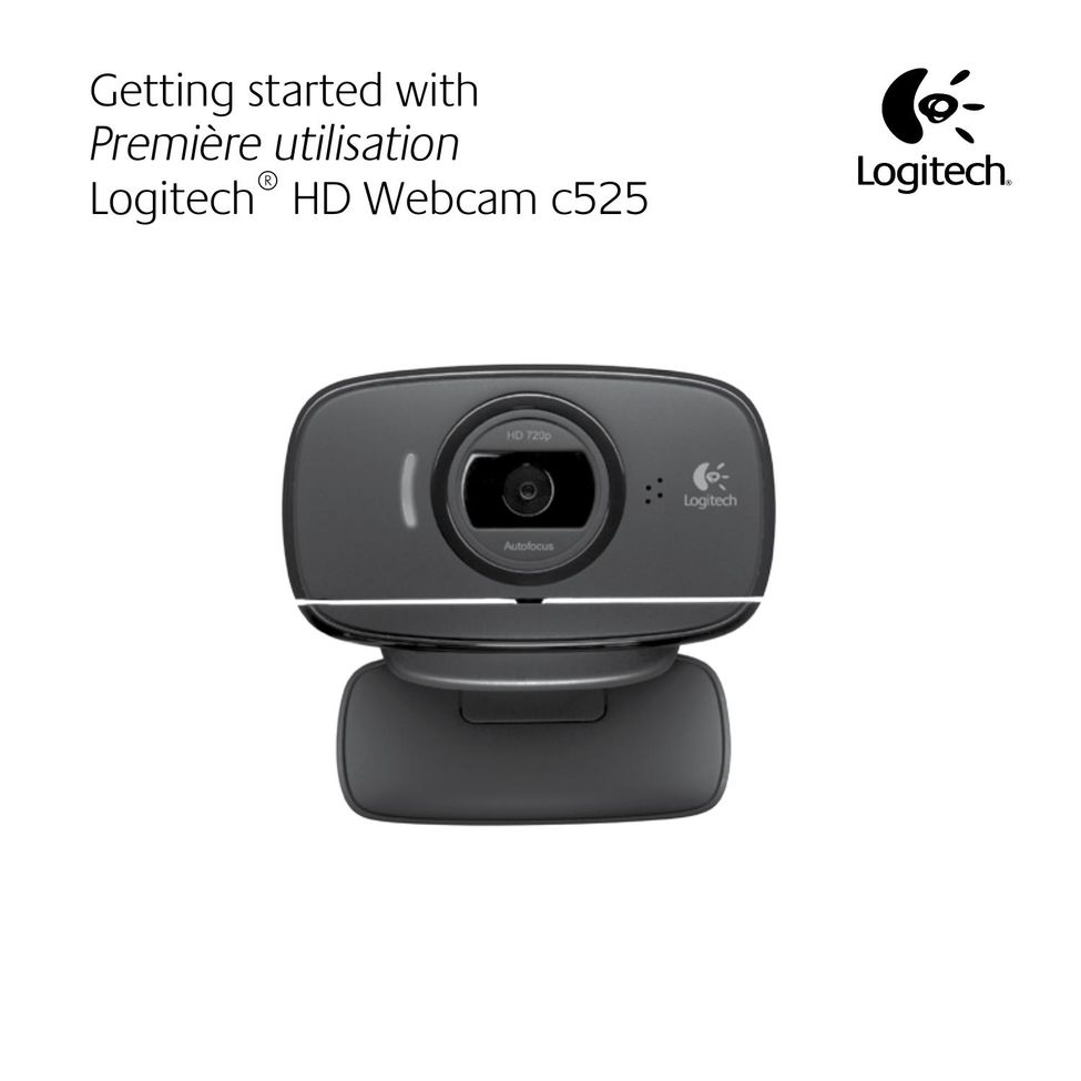 Logitech C525 Webcam User Manual