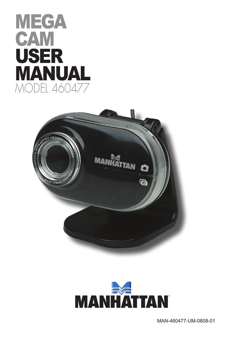 Manhattan Computer Products 460477 Webcam User Manual