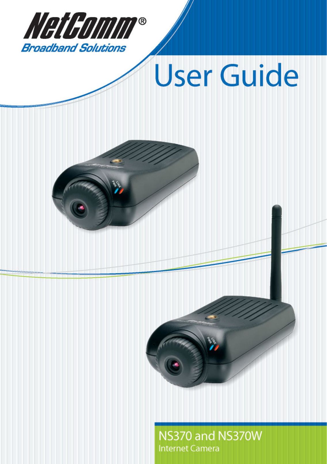 NetComm NS370W Webcam User Manual
