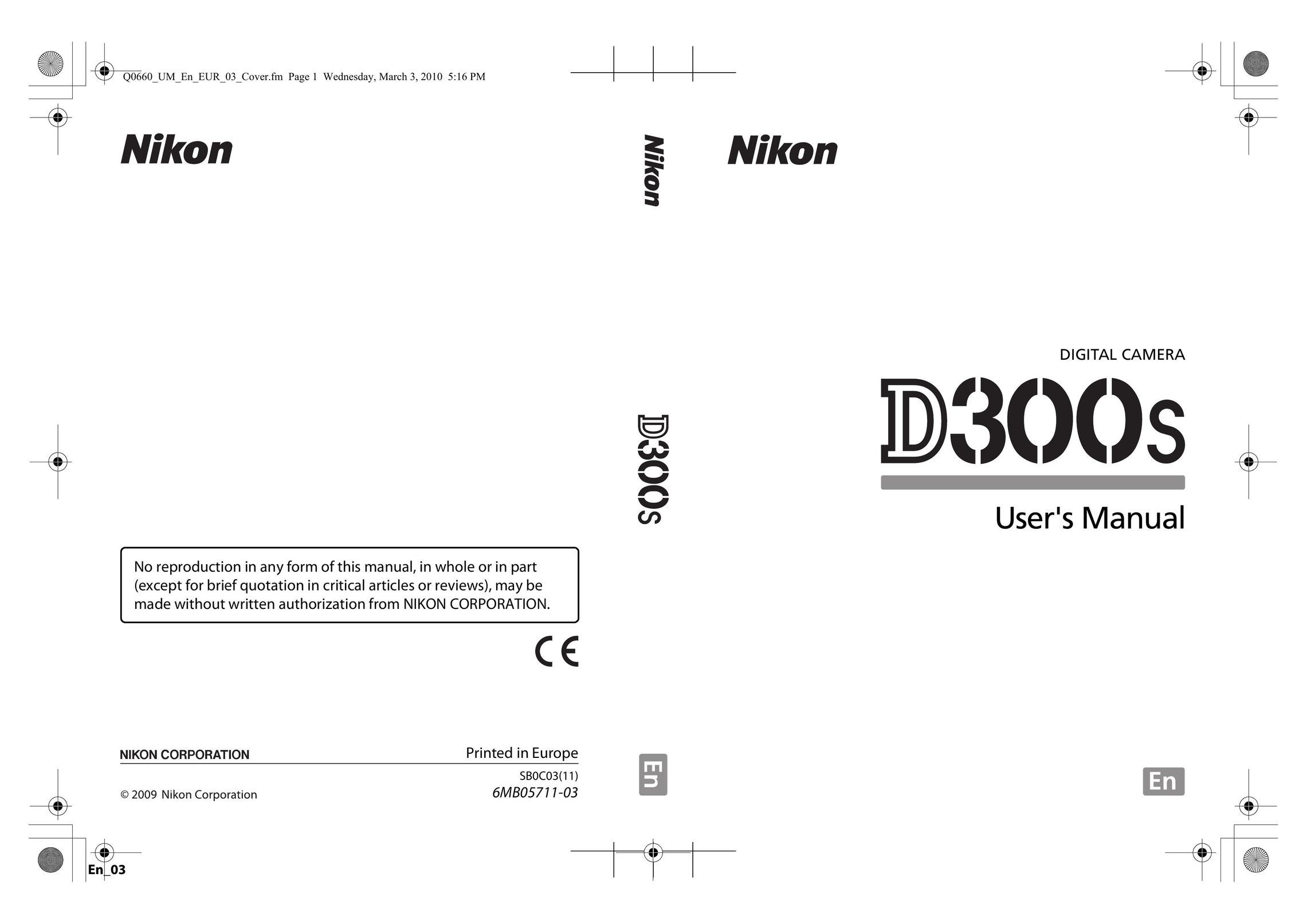 Nikon D300s Webcam User Manual