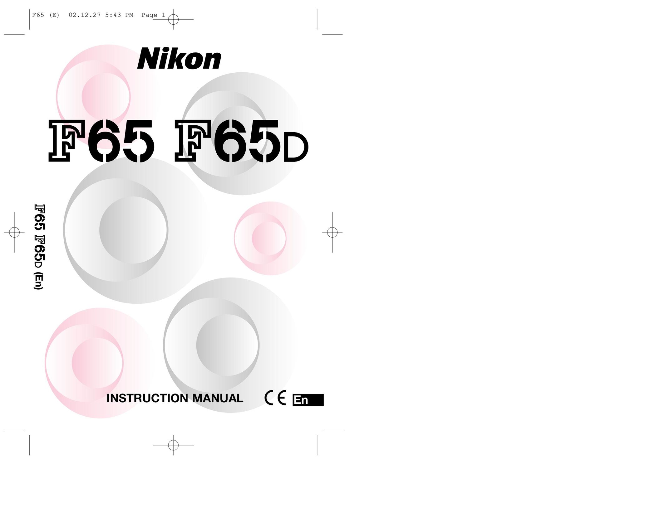 Nikon F65D Webcam User Manual
