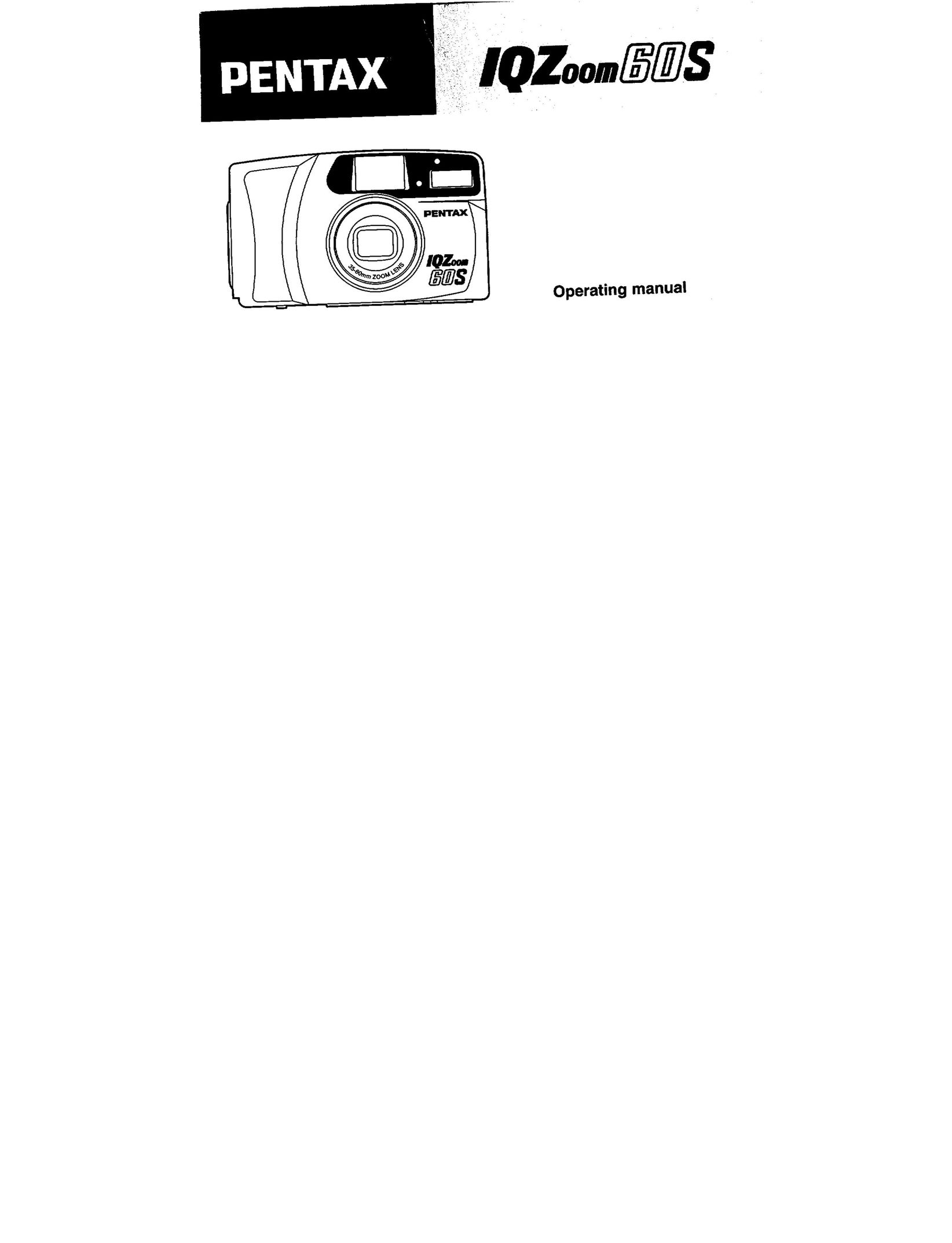 Pentax 60S Webcam User Manual