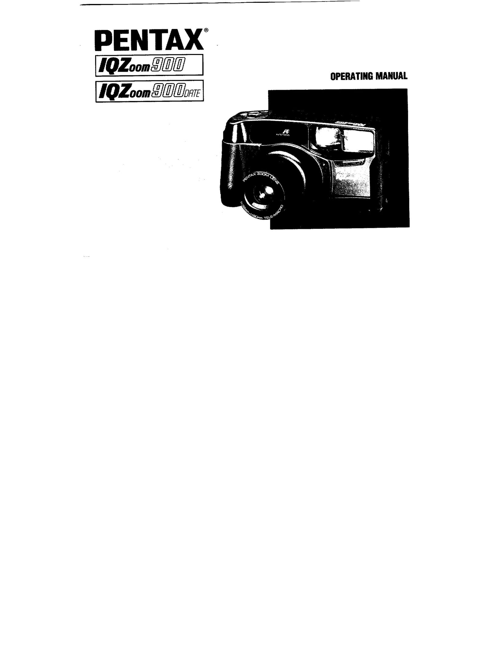 Pentax 900QRTE Webcam User Manual