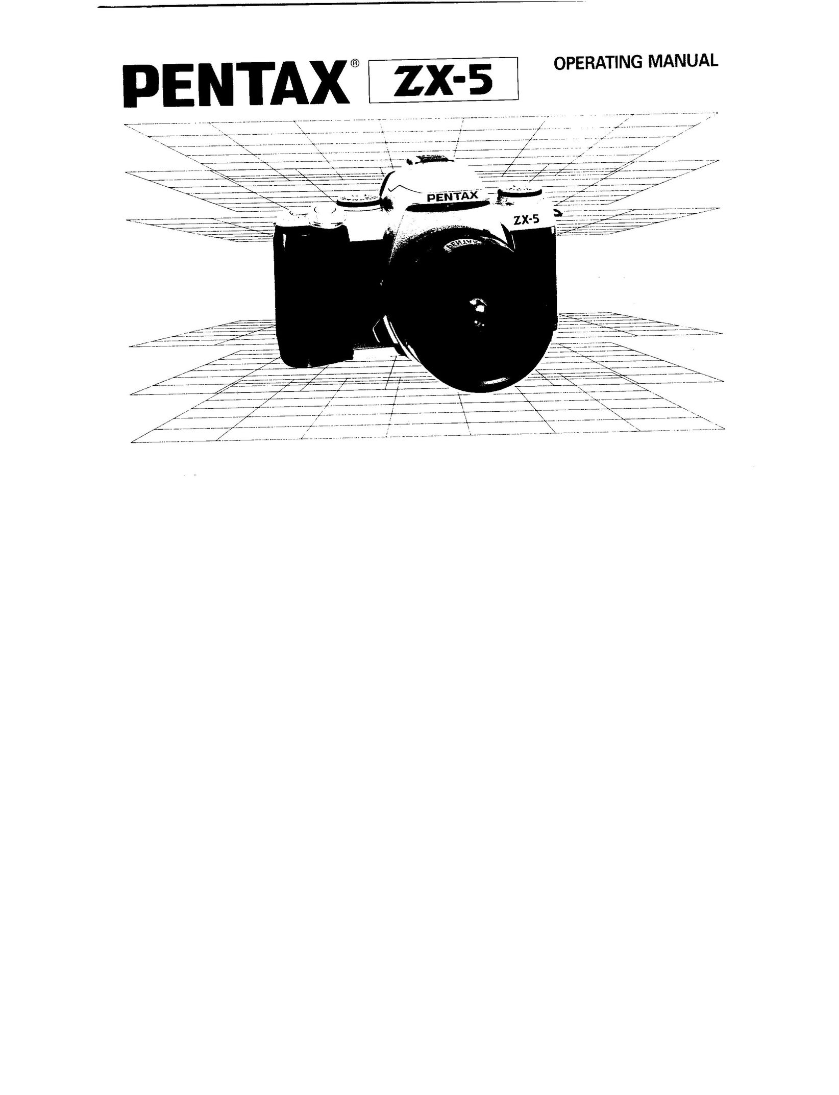 Pentax ZX-5 Webcam User Manual