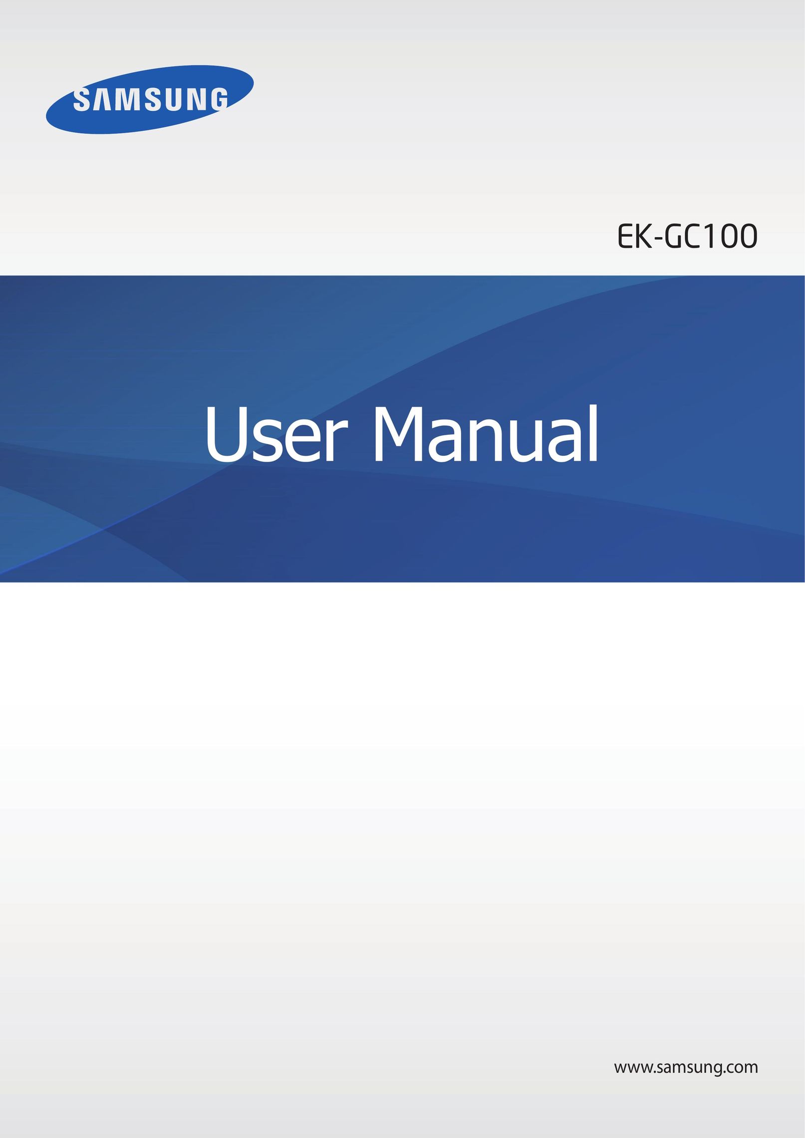 Samsung EK-GC100 Webcam User Manual