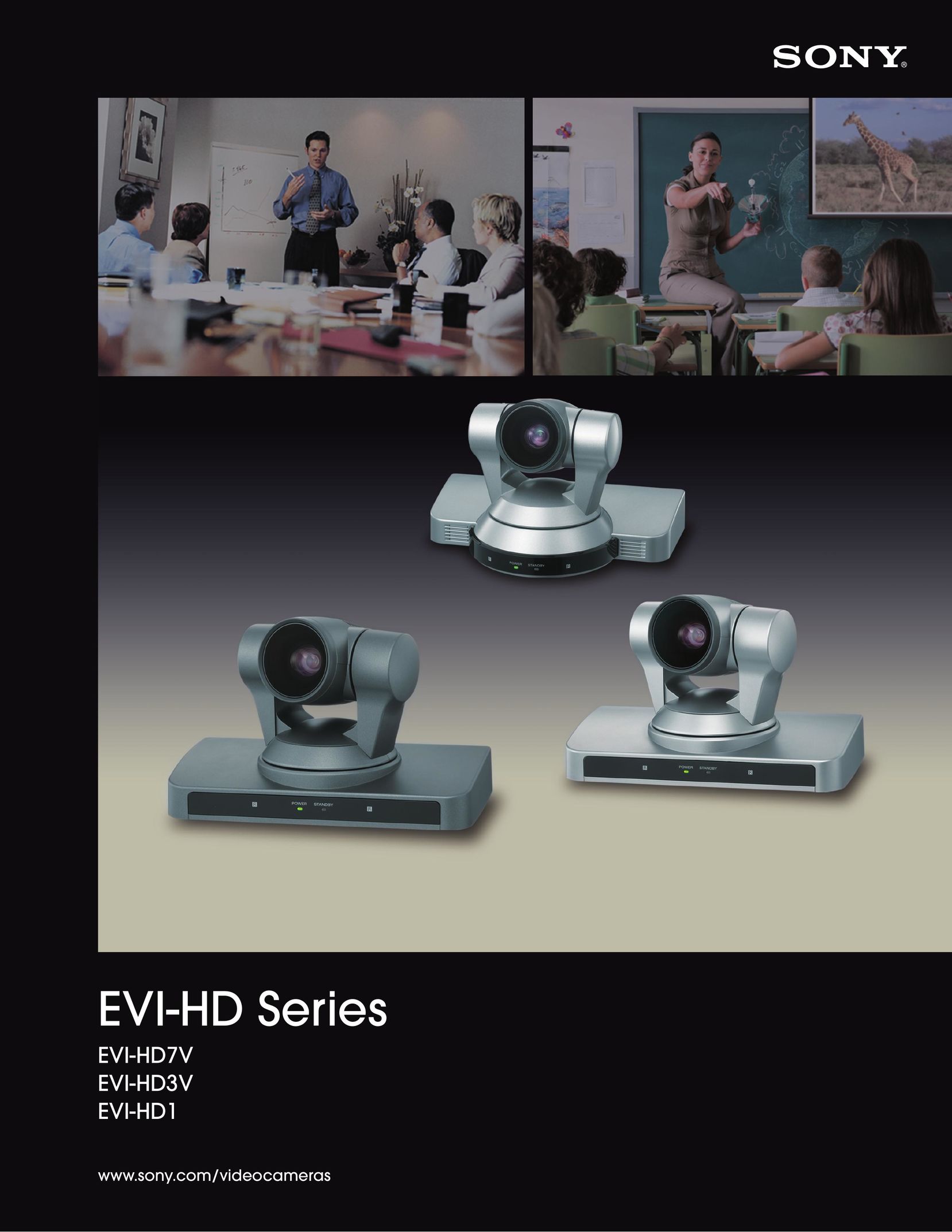 Sony EVI-HD3V Webcam User Manual