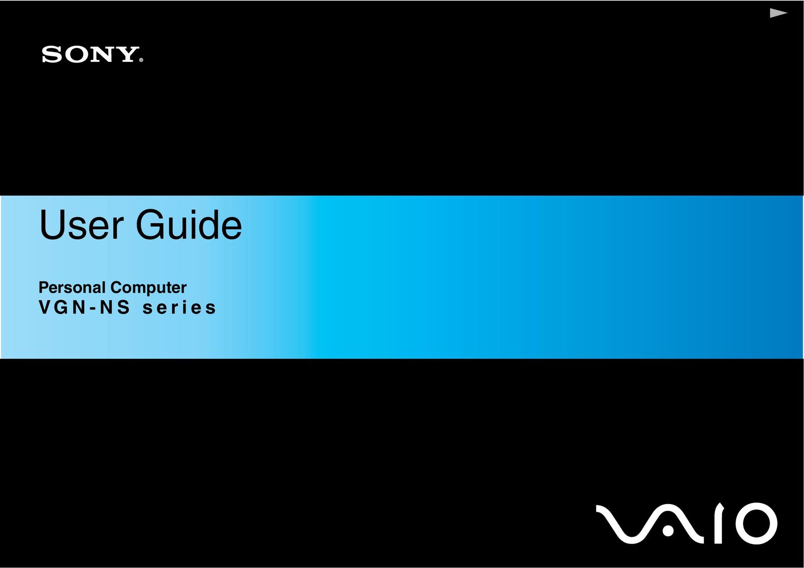 Sony VGN - NS Webcam User Manual