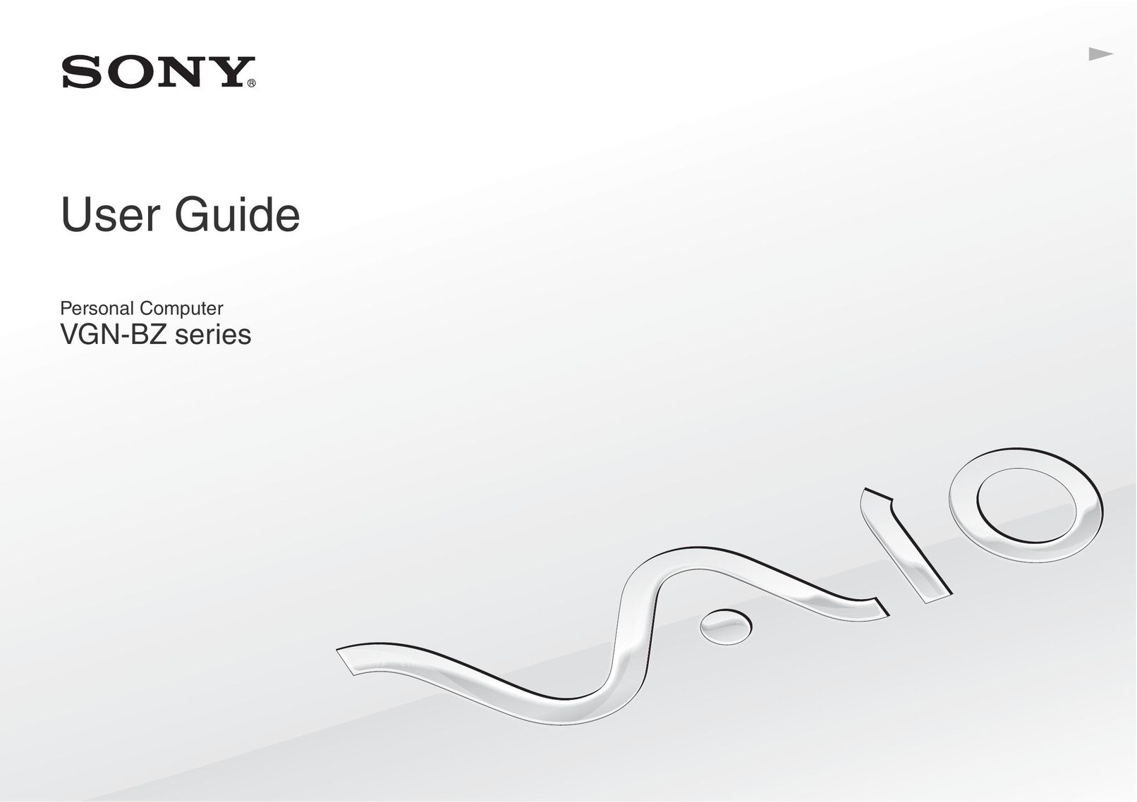 Sony VGN-BZ Webcam User Manual