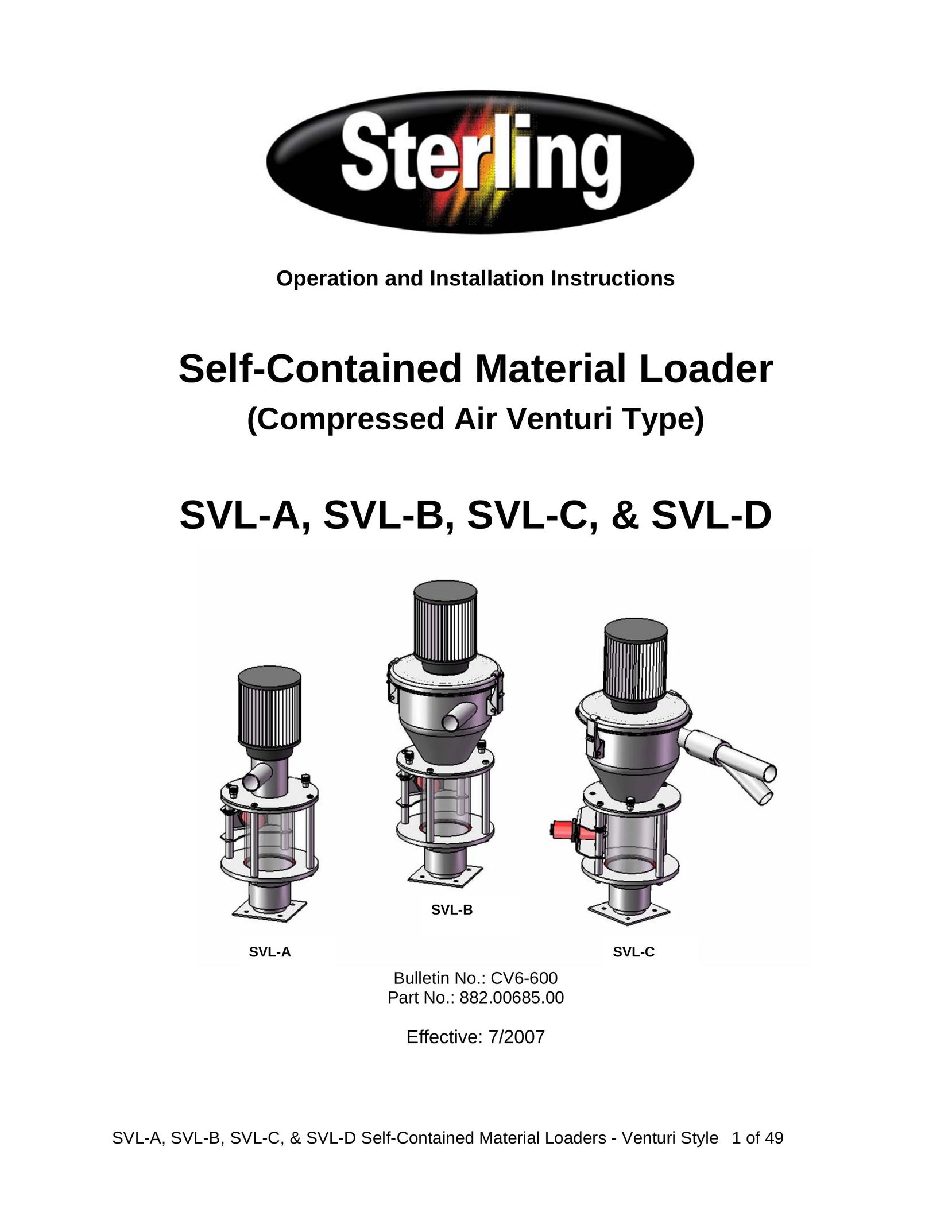Sterling SVL-B Webcam User Manual