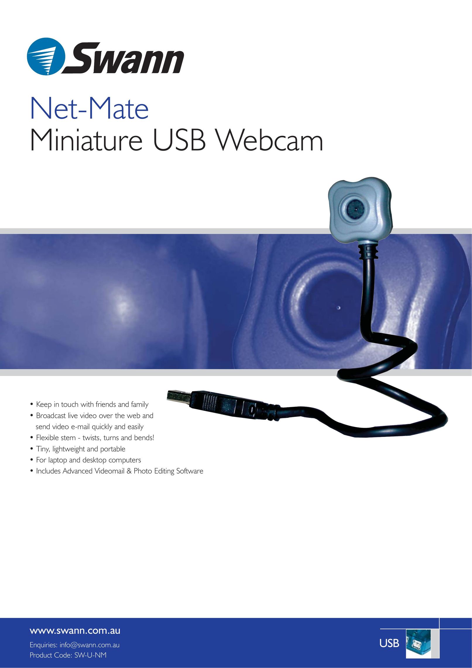 Swann Net-Mate Webcam User Manual