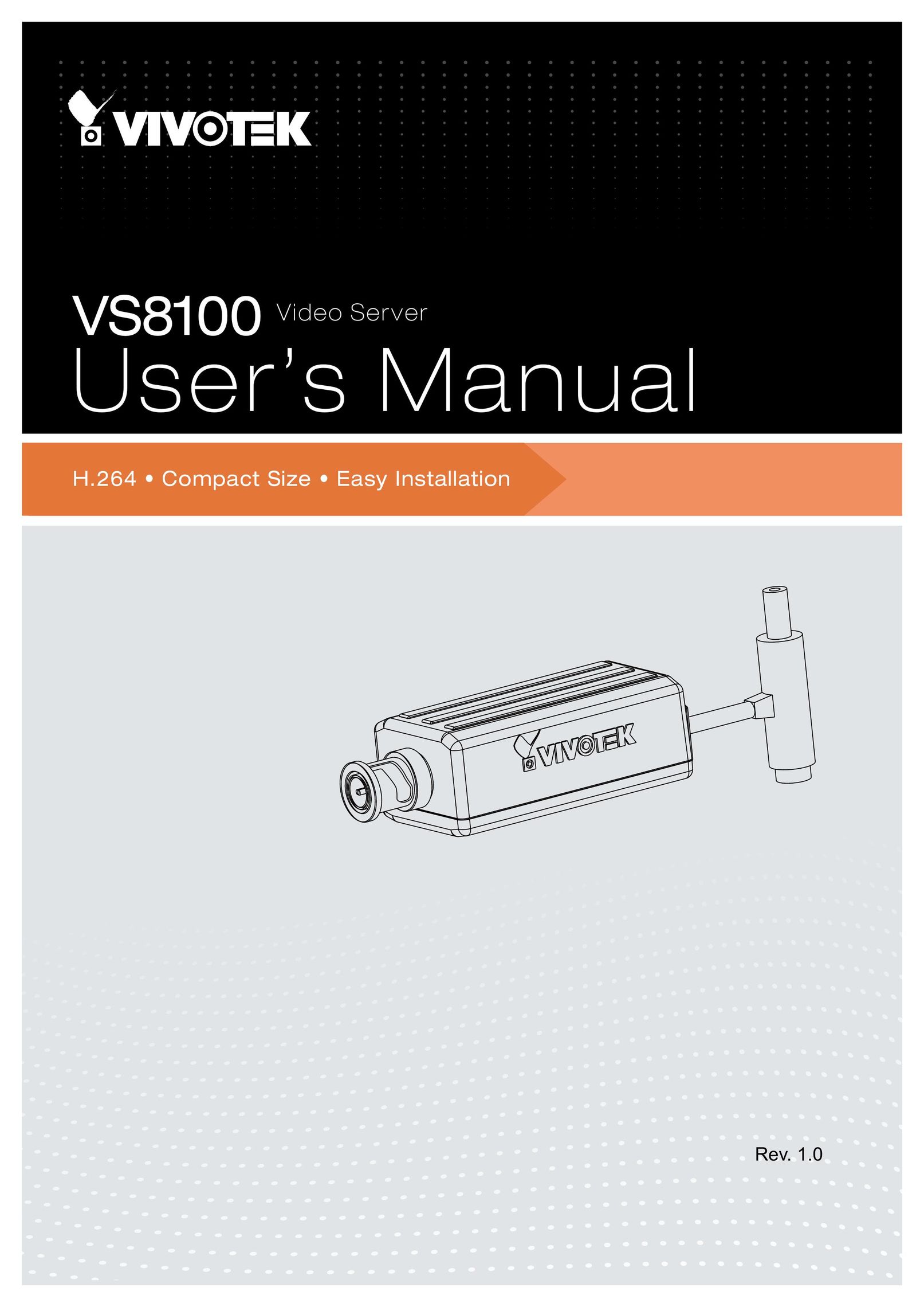 Vivotek VS8100 Webcam User Manual