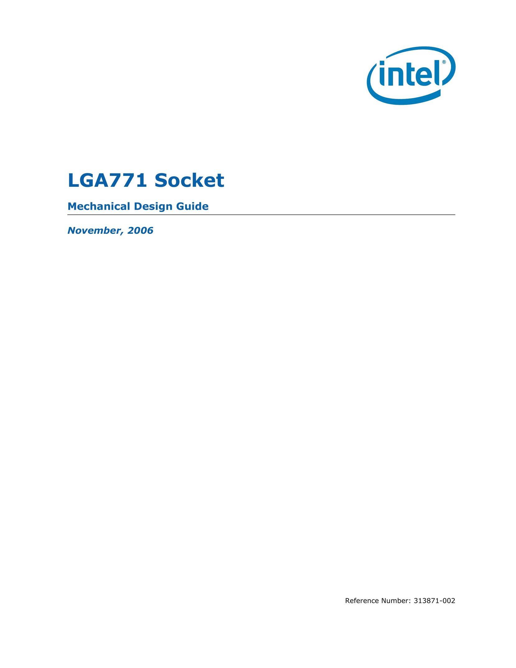 Intel LGA 771 Whiteboard Accessories User Manual