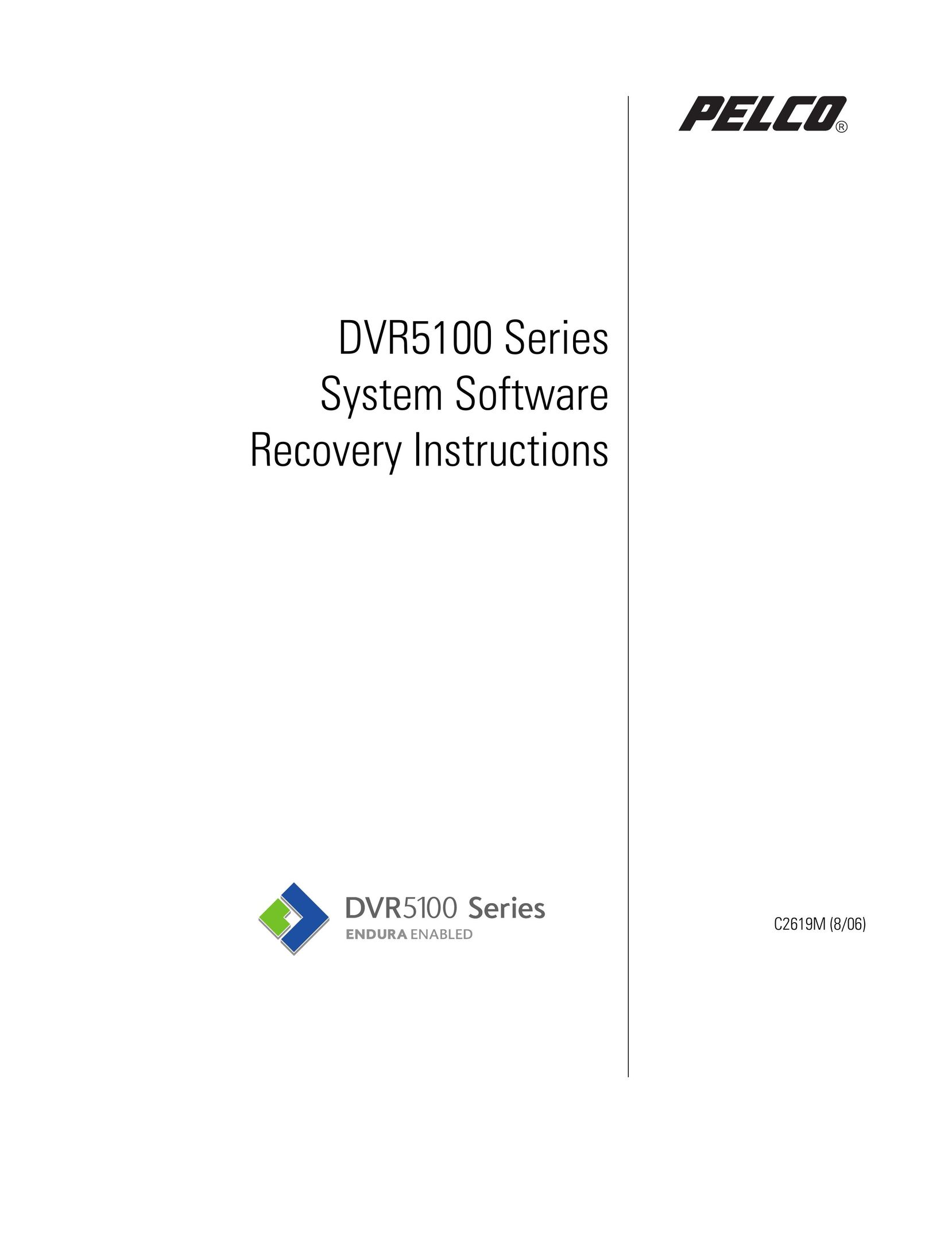 Pelco DVR5100 Series Whiteboard Accessories User Manual