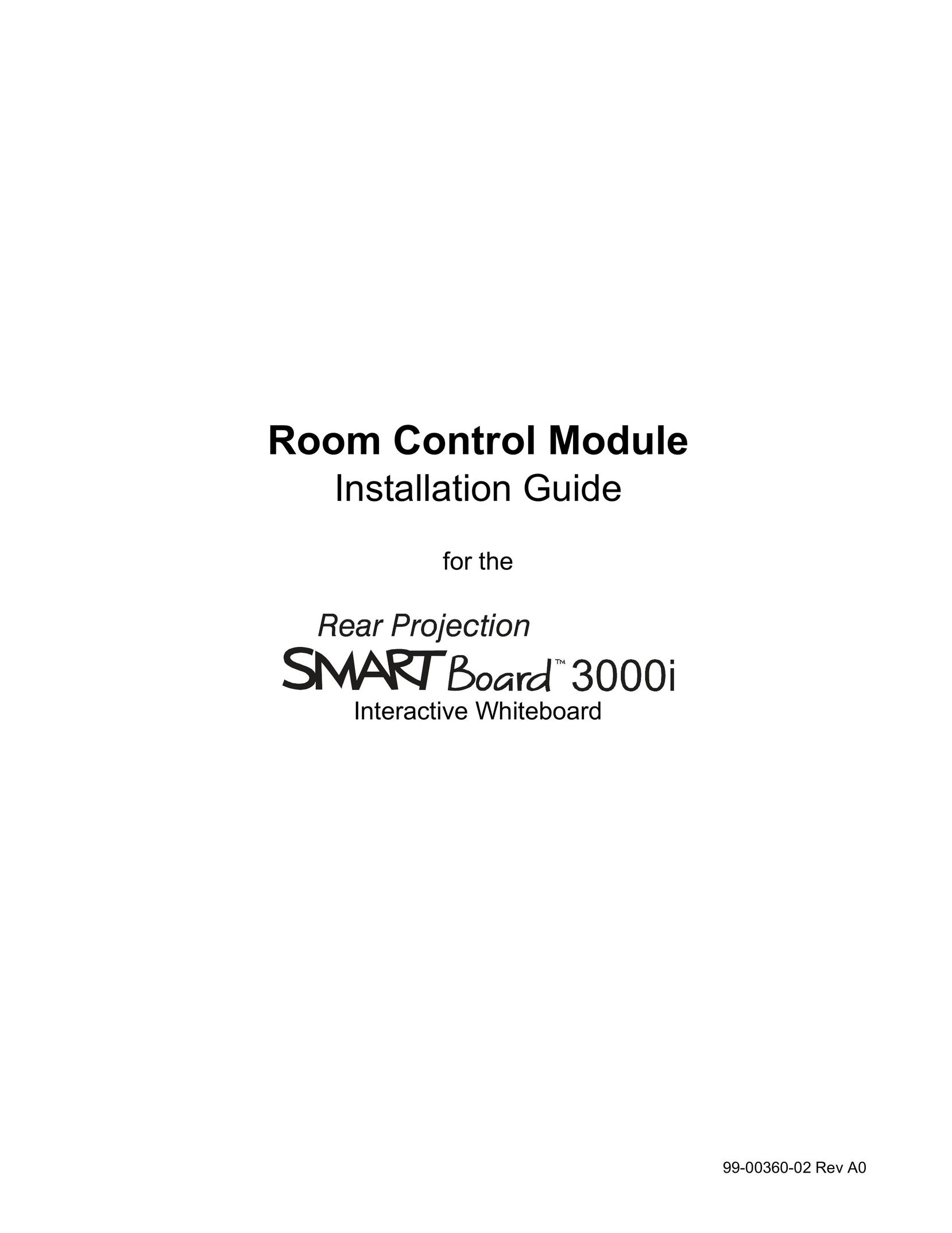 Smart Technologies 3000i Whiteboard Accessories User Manual