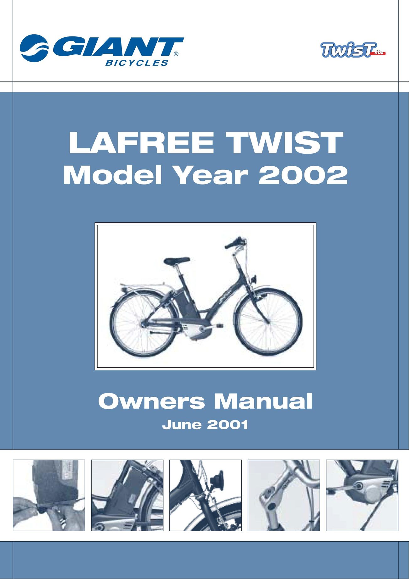Giant 2002 Motorized Bicycle Bicycle User Manual