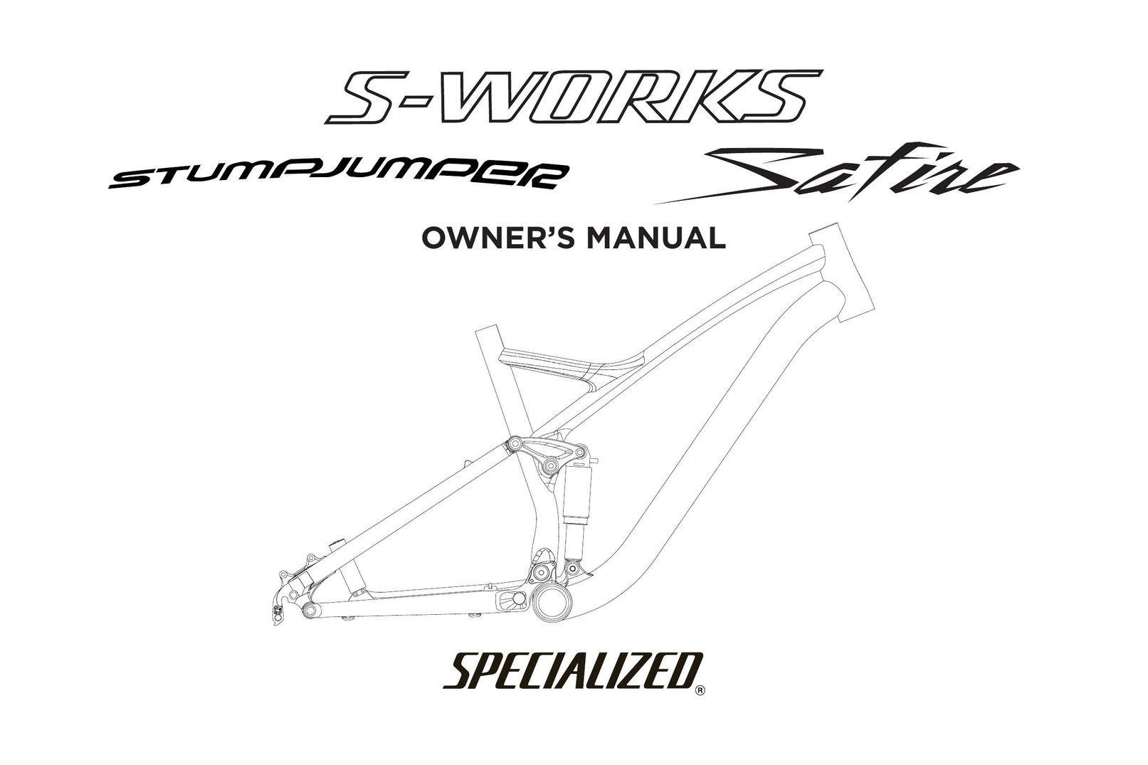 Specialized Safire Bicycle User Manual