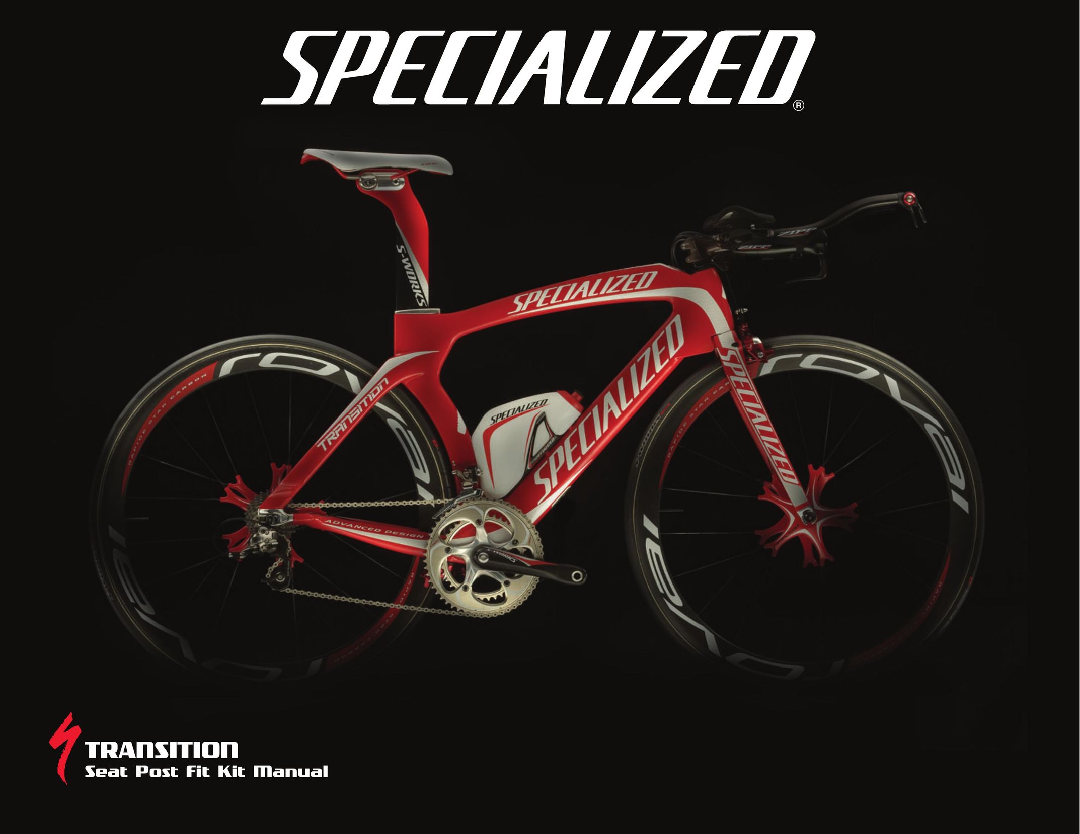 Specialized Transition Bicycles Bicycle User Manual