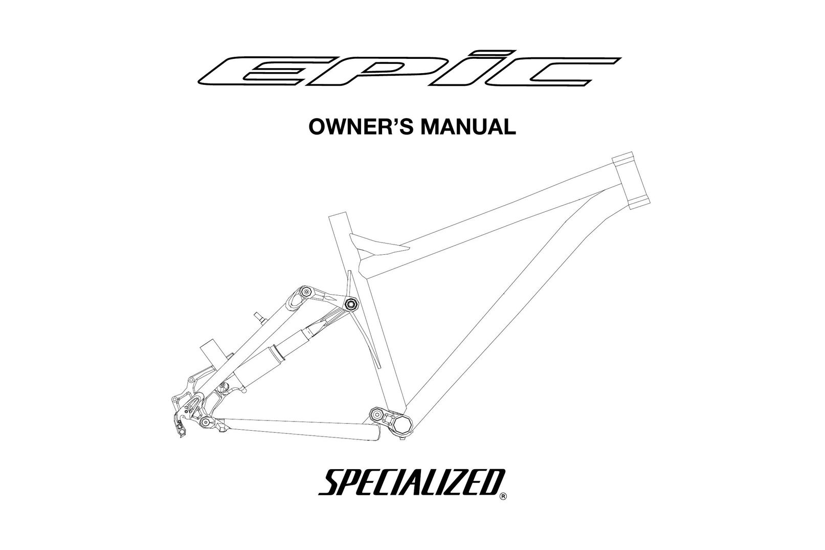 Univex Epic Bicycle User Manual