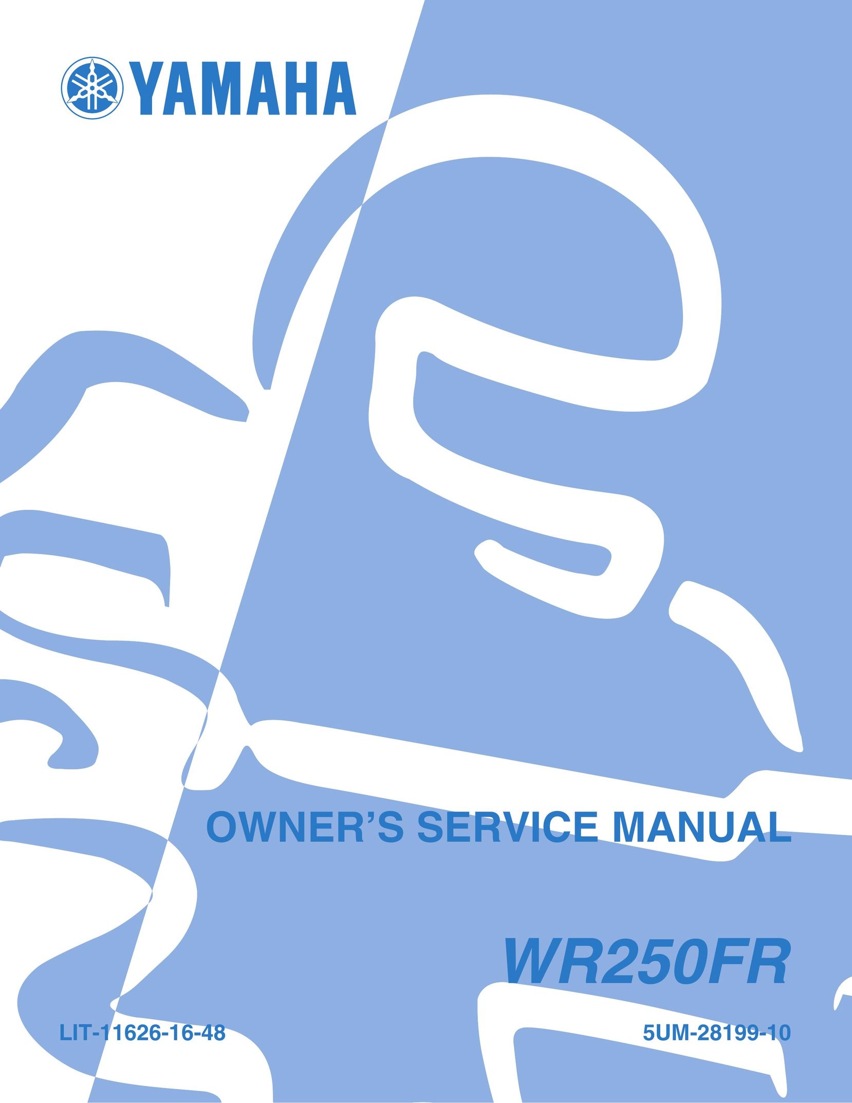 Yamaha WR250FM Bicycle User Manual