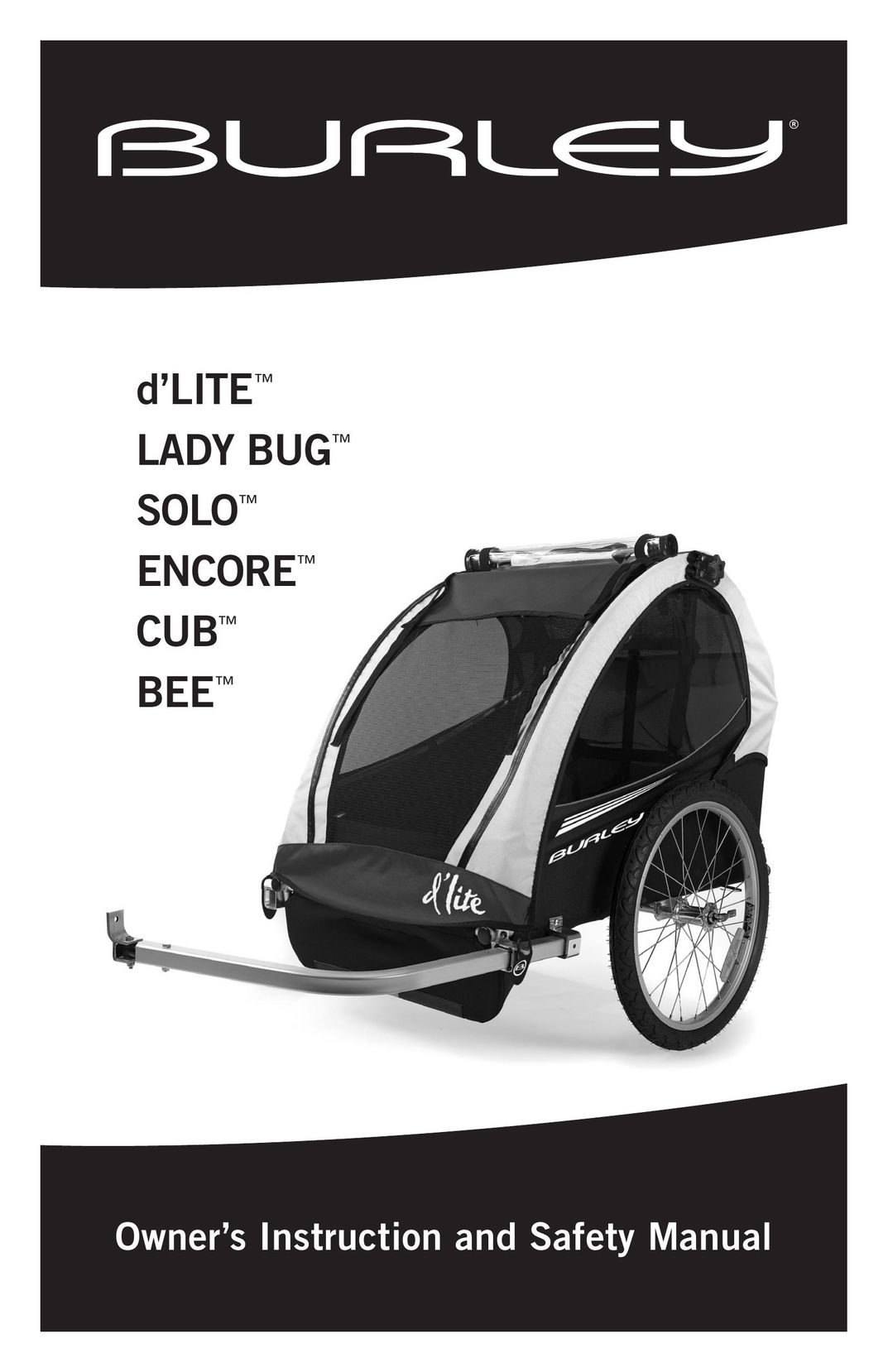 Burley LADY BUG Bicycle Accessories User Manual