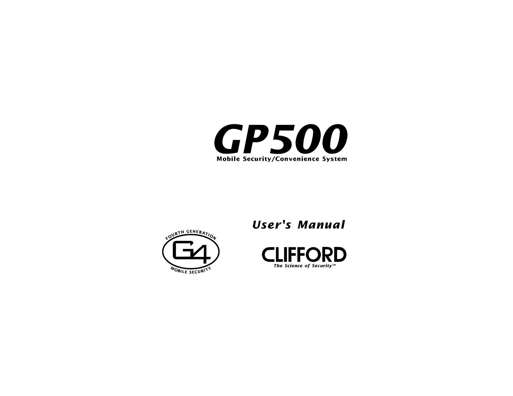 Clifford GP500 Bicycle Accessories User Manual