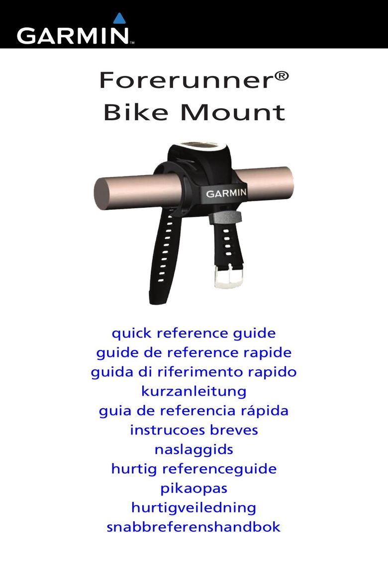 Garmin 190-00839-08 Bicycle Accessories User Manual