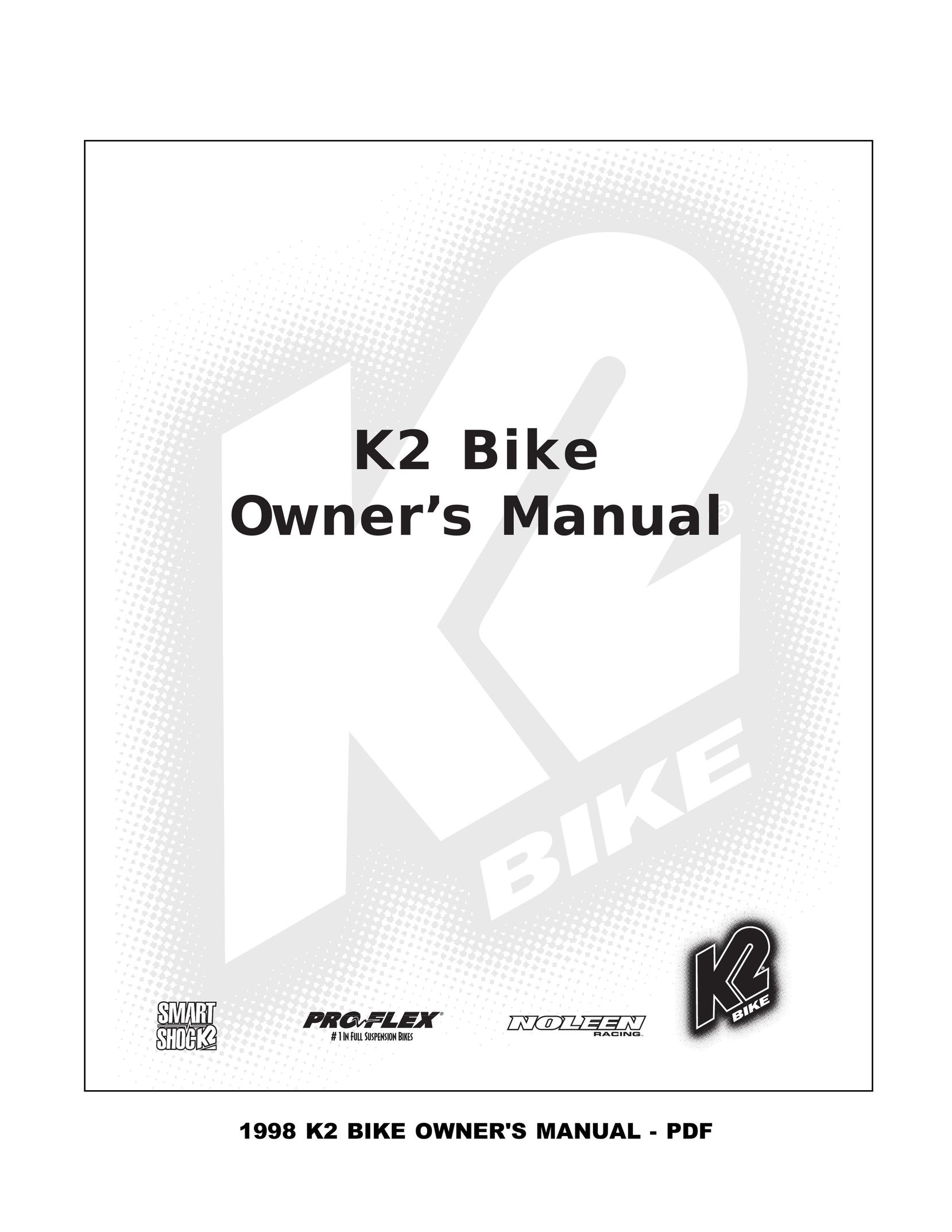 K2 Bike S Bicycle Accessories User Manual