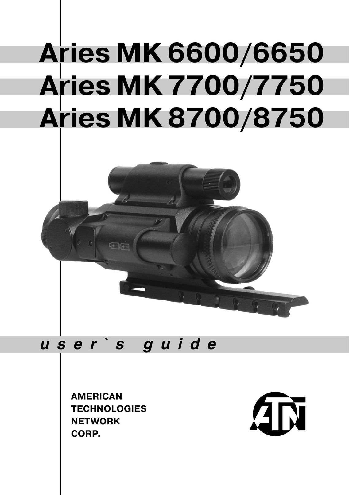 ATN MK 6650 Binoculars User Manual