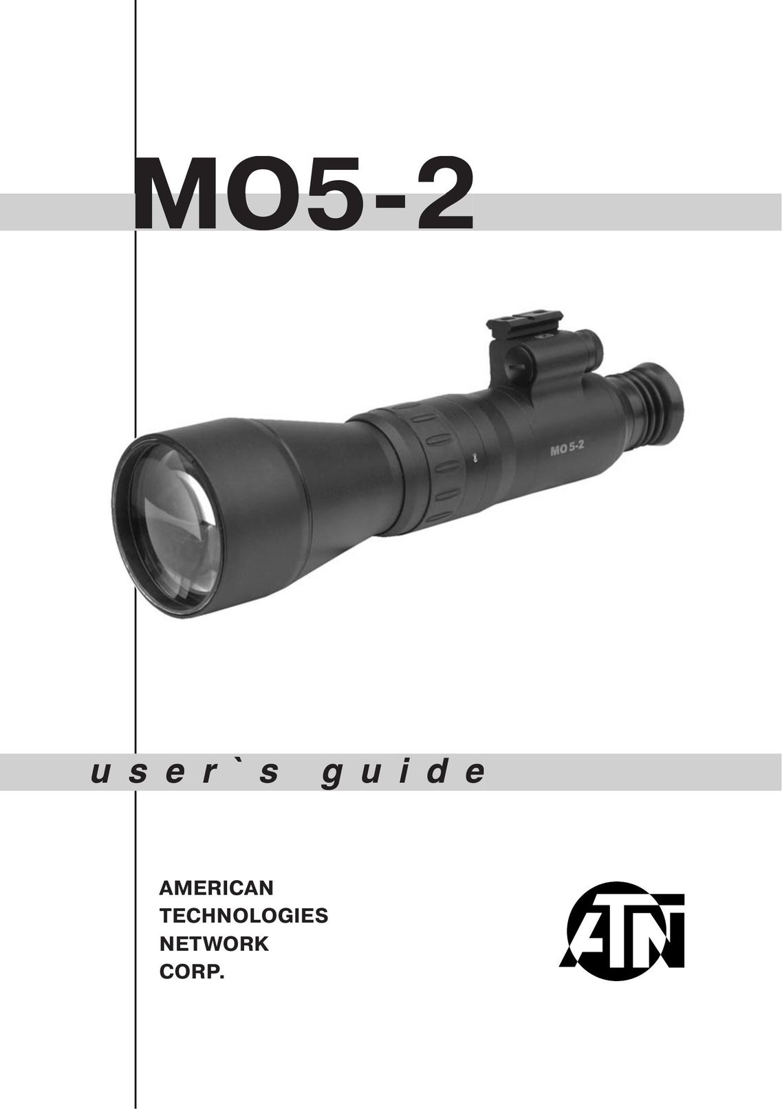ATN MO5-2 Binoculars User Manual