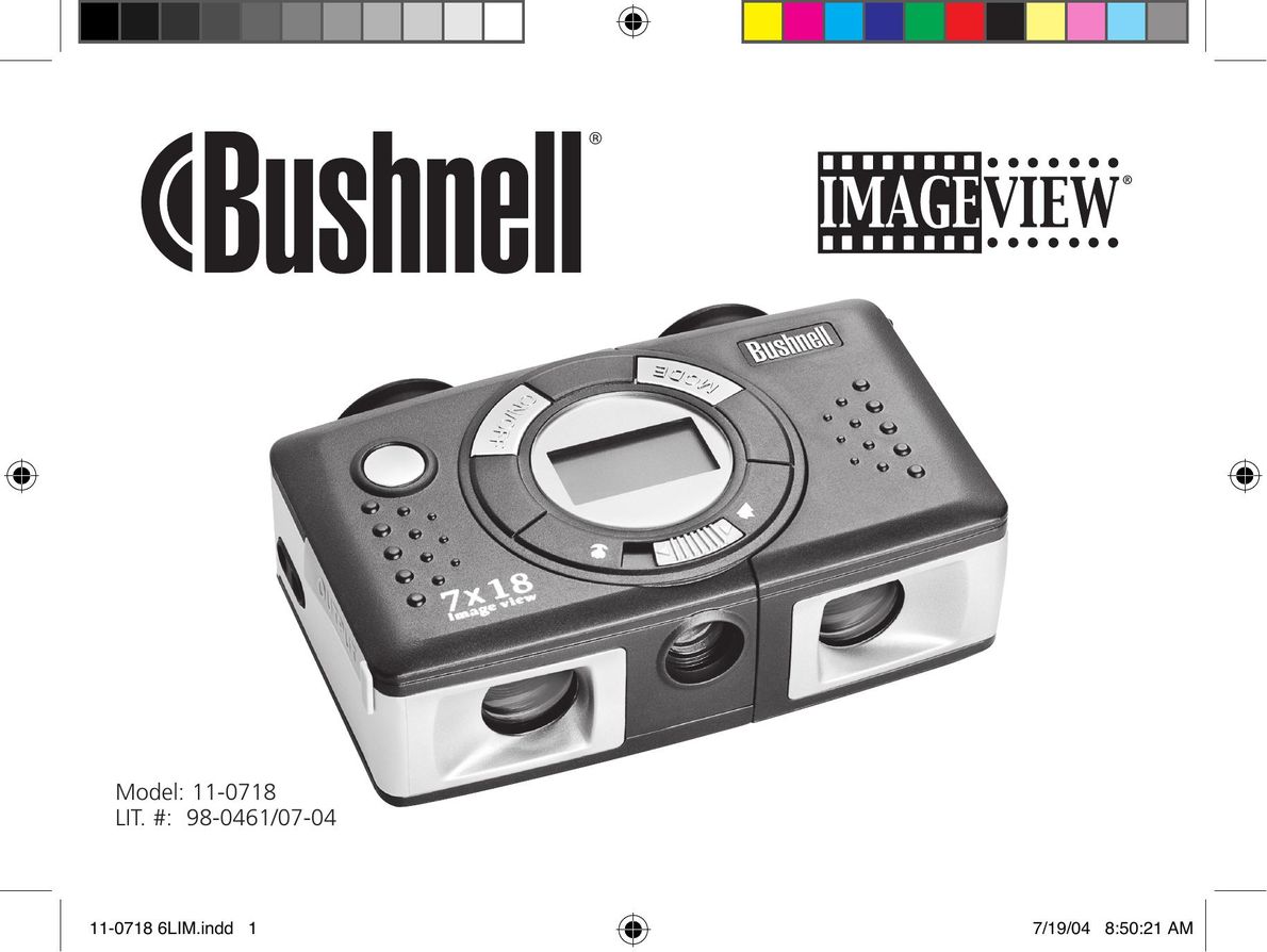 Bushnell 11-0718 Binoculars User Manual