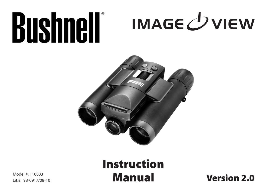Bushnell 11-0833 Binoculars User Manual