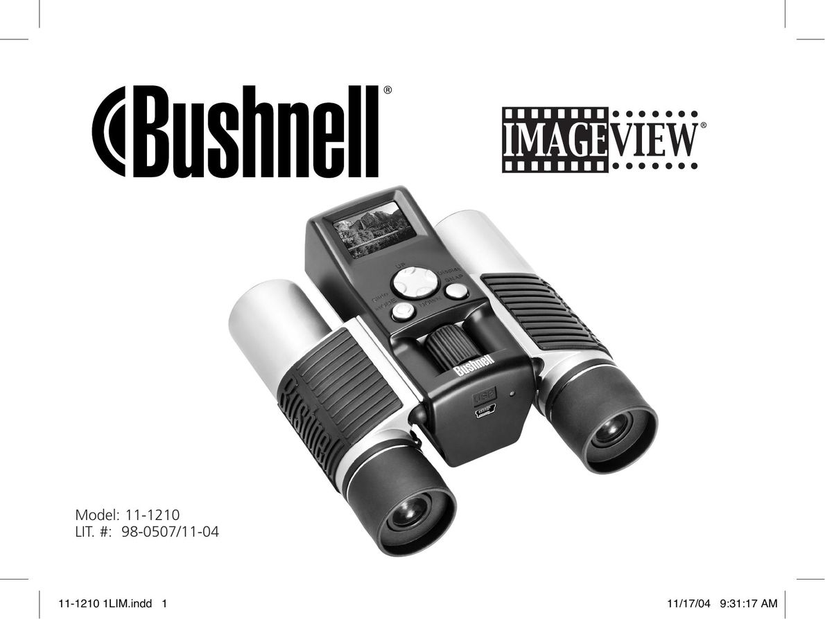 Bushnell 11-1210 Binoculars User Manual