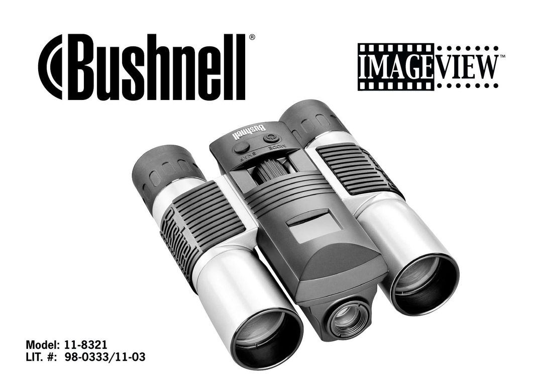 Bushnell 11-8321 Binoculars User Manual