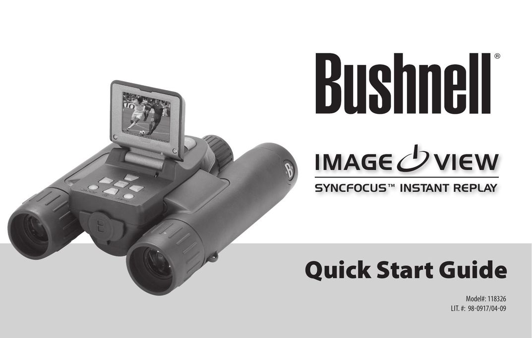 Bushnell 118326 Binoculars User Manual