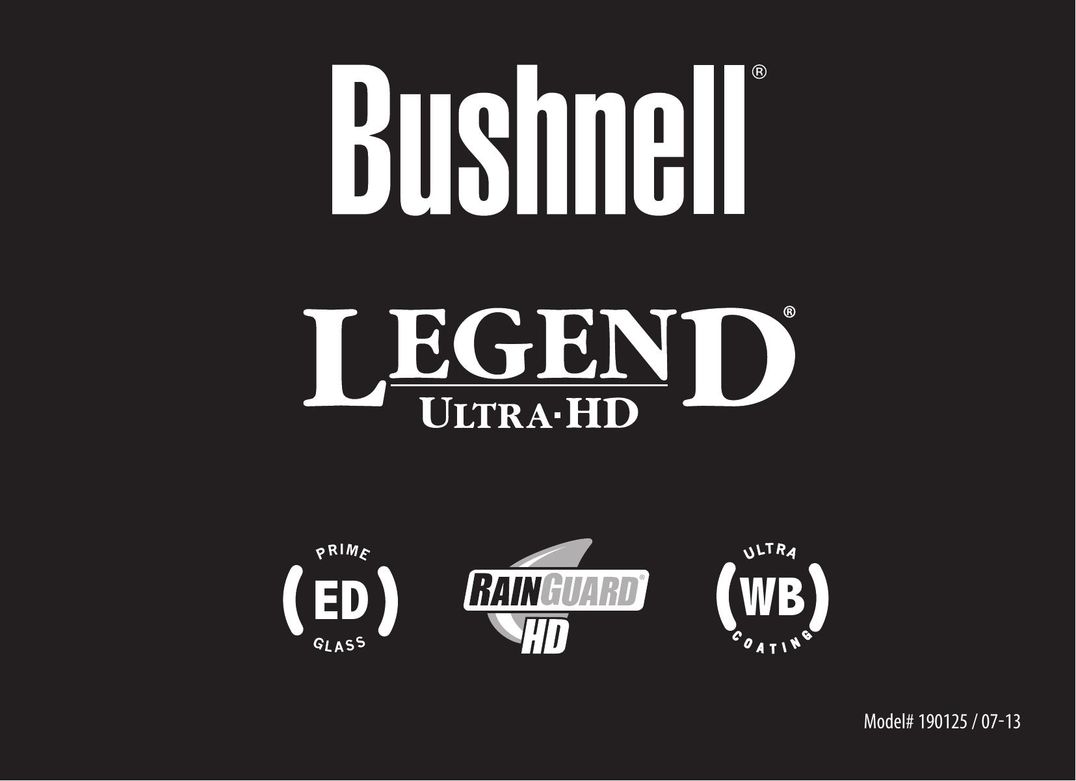 Bushnell 13-Jul Binoculars User Manual