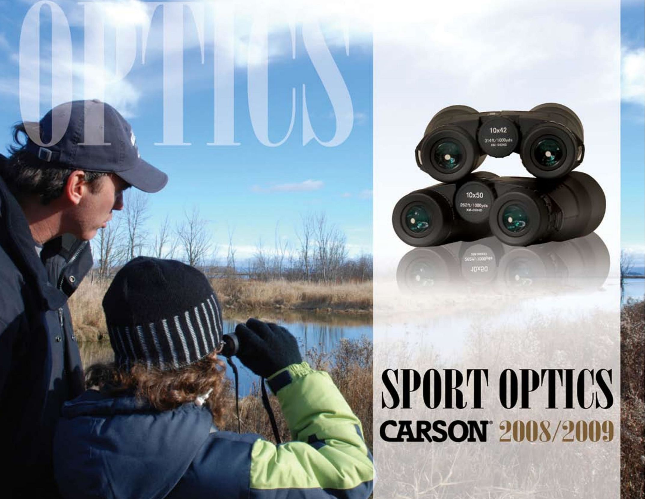 Carson Optical XM-HD Series Binoculars User Manual